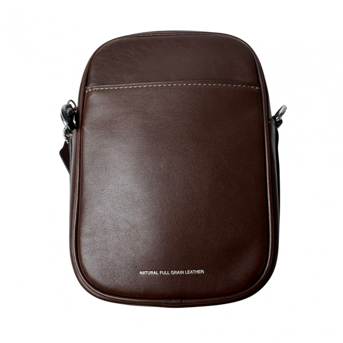 Coach Dark Brown Leather Shoulder Bag (Pre-Owned)