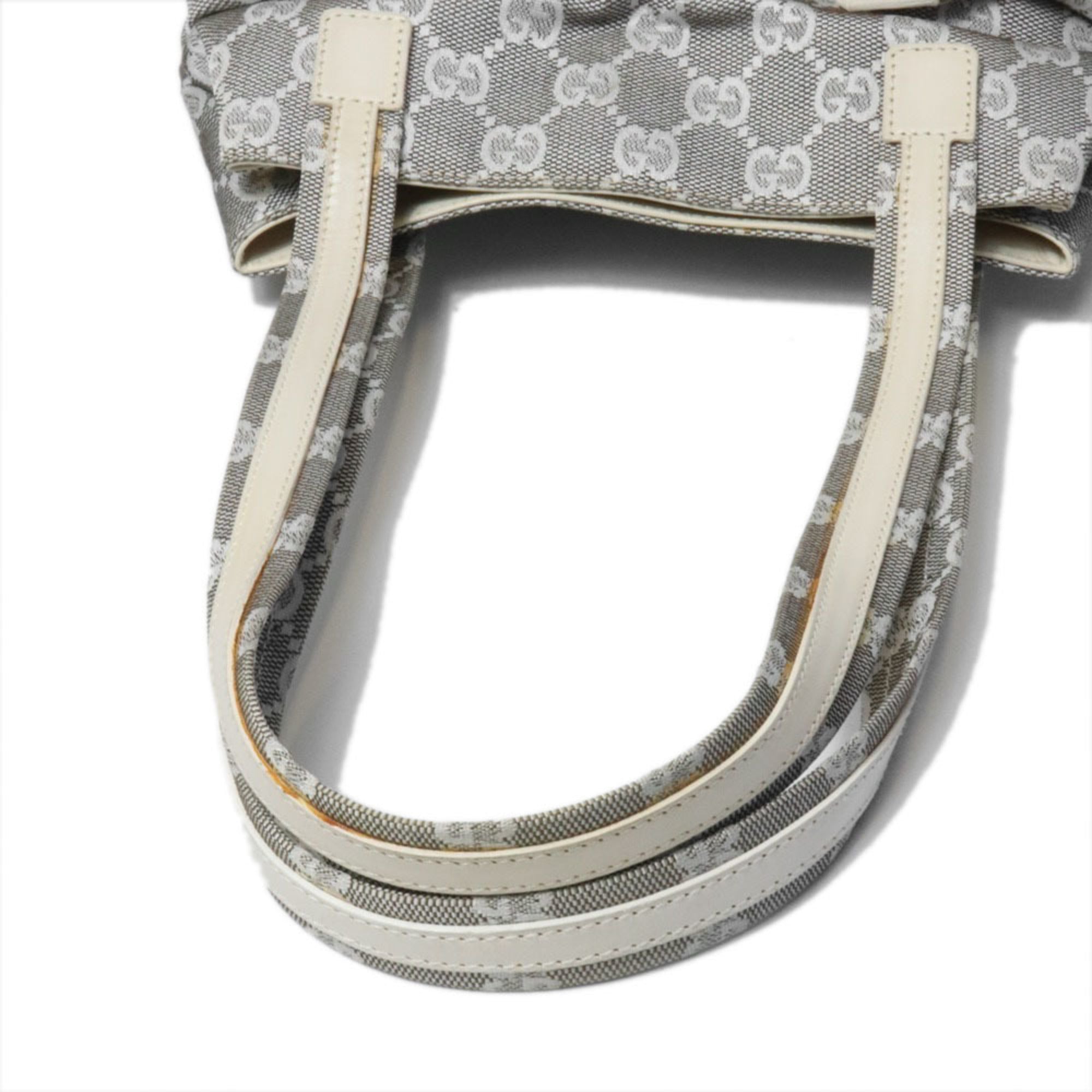 Gucci Gray Gg Canvas Tote Bag (Pre-Owned)