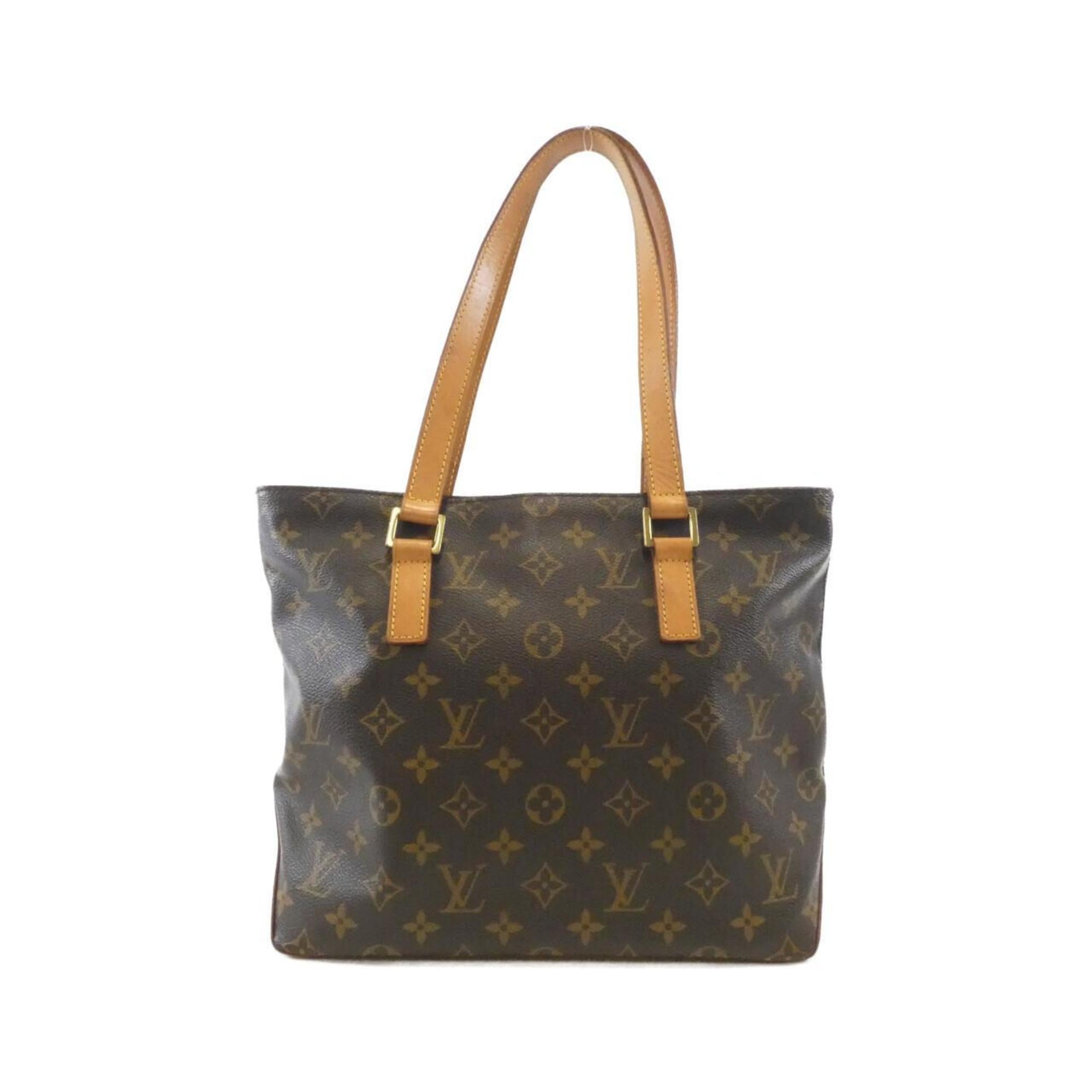 Louis Vuitton Marron Coated Canvas Handbag (Pre-Owned)
