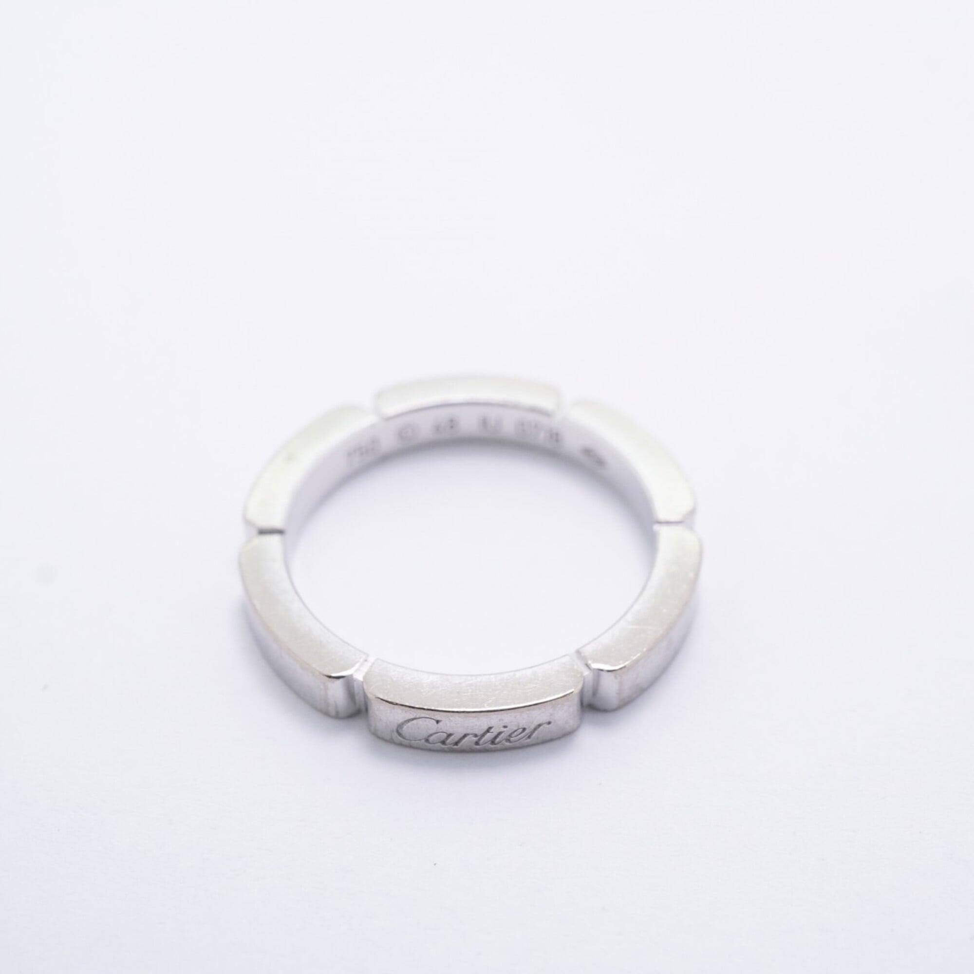 Cartier White Gold (18K) Band Ring (Pre-Owned)