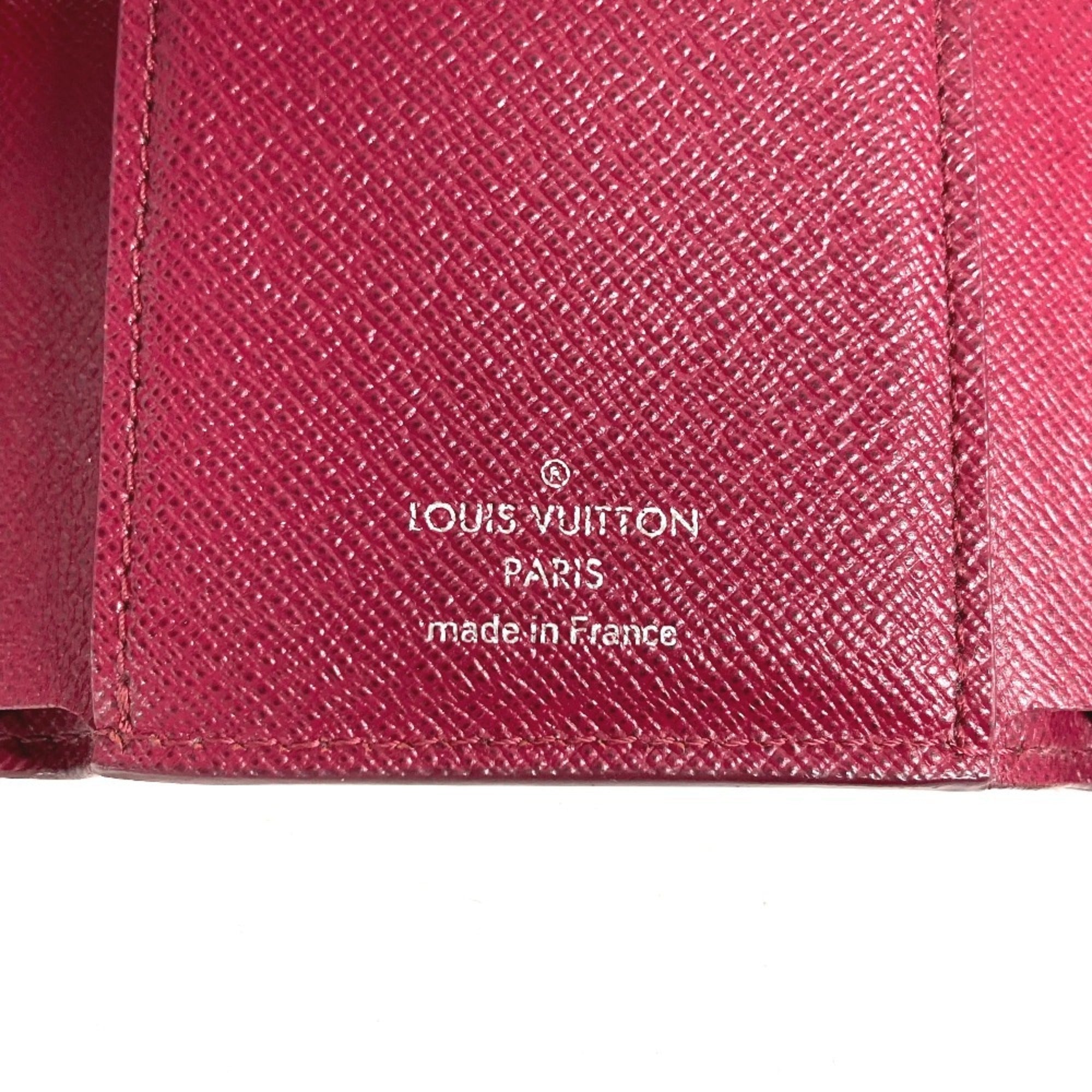 Louis Vuitton Fuchsia Purple Epi Leather Wallet (Tri-Fold) (Pre-Owned)