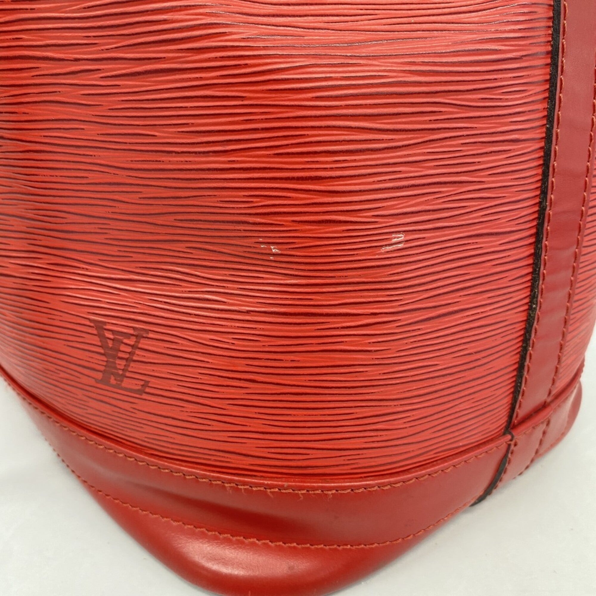 Louis Vuitton Castilian Red Shoulder Bag (Pre-Owned)