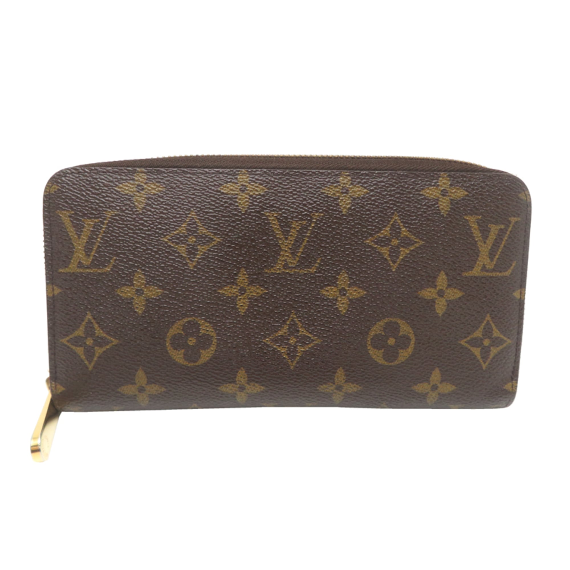 Louis Vuitton Brown Monogram Long Wallet (Bi-Fold) (Pre-Owned)