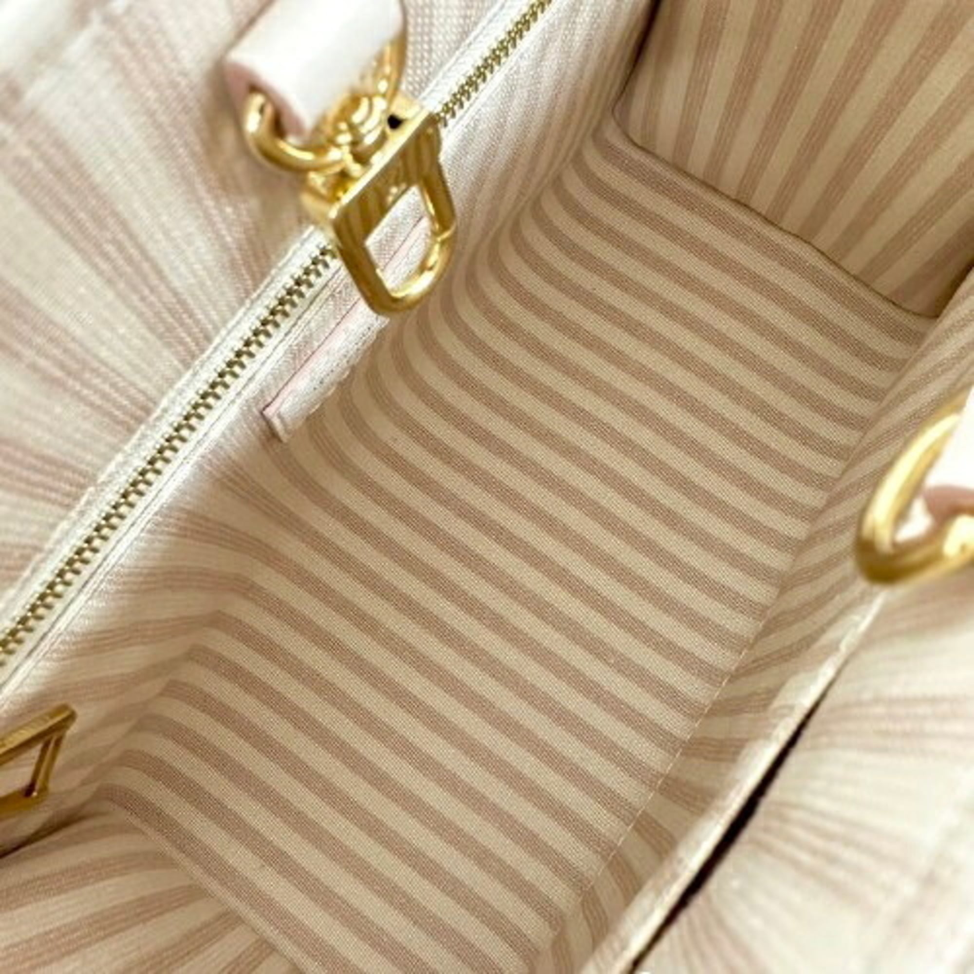 Louis Vuitton Monogram Empreinte Pink Leather Tote Bag (Pre-Owned)