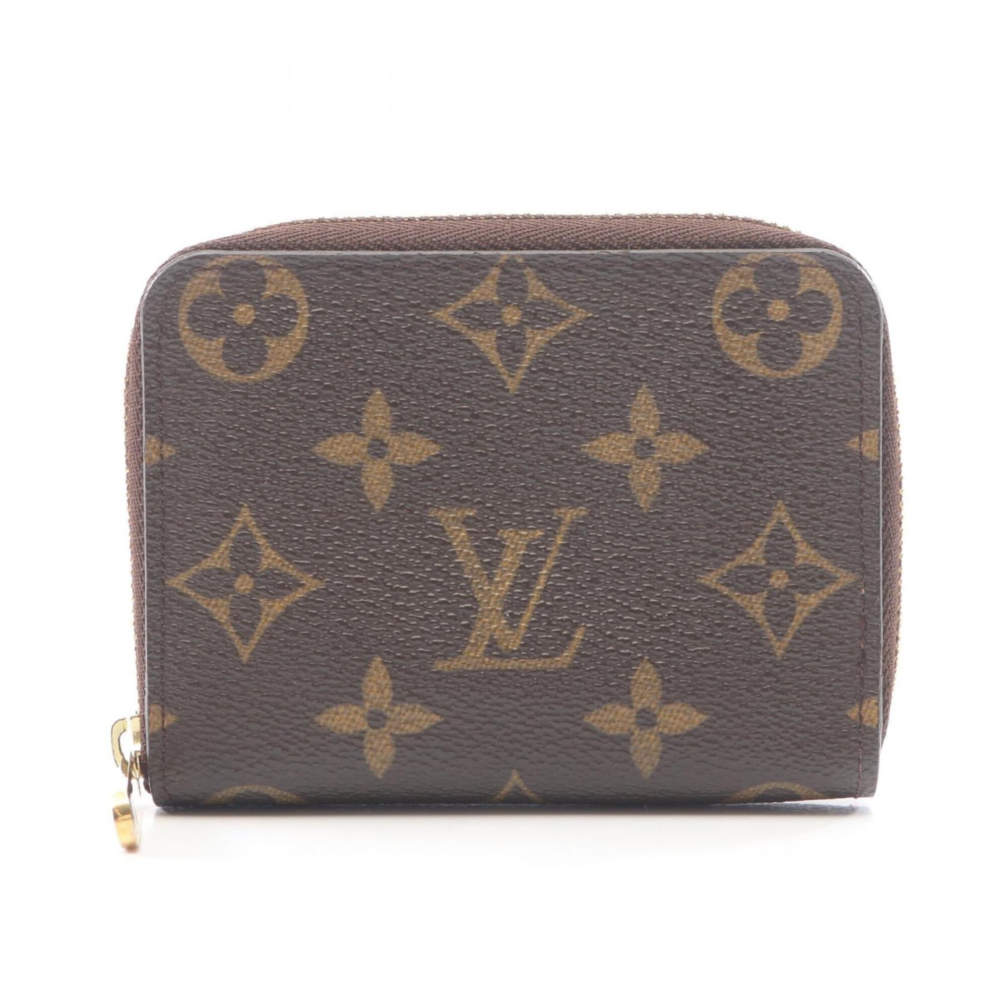 Louis Vuitton Brown Pvc Coin Purse/Coin Case (Pre-Owned)