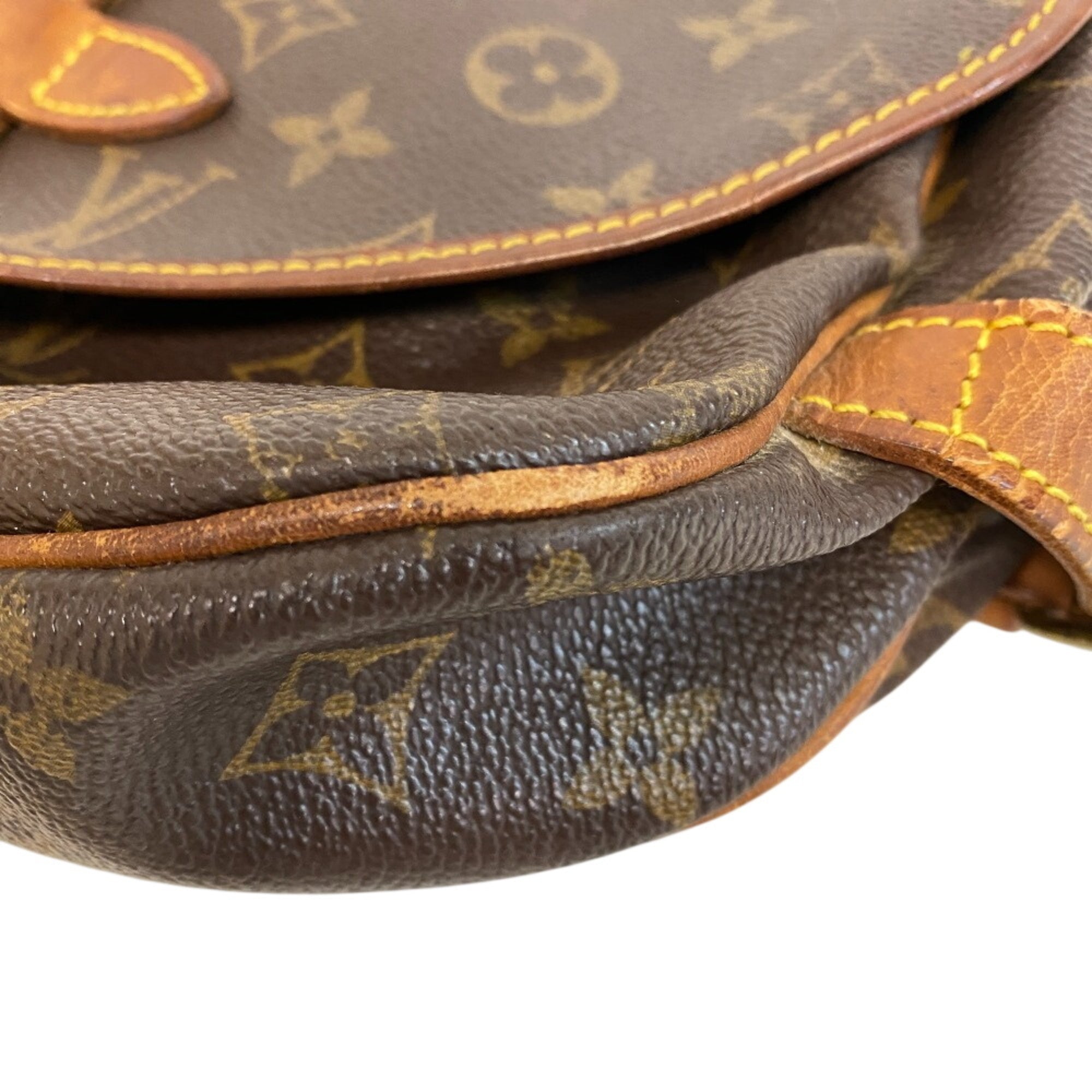 Louis Vuitton Brown Leather Shoulder Bag (Pre-Owned)
