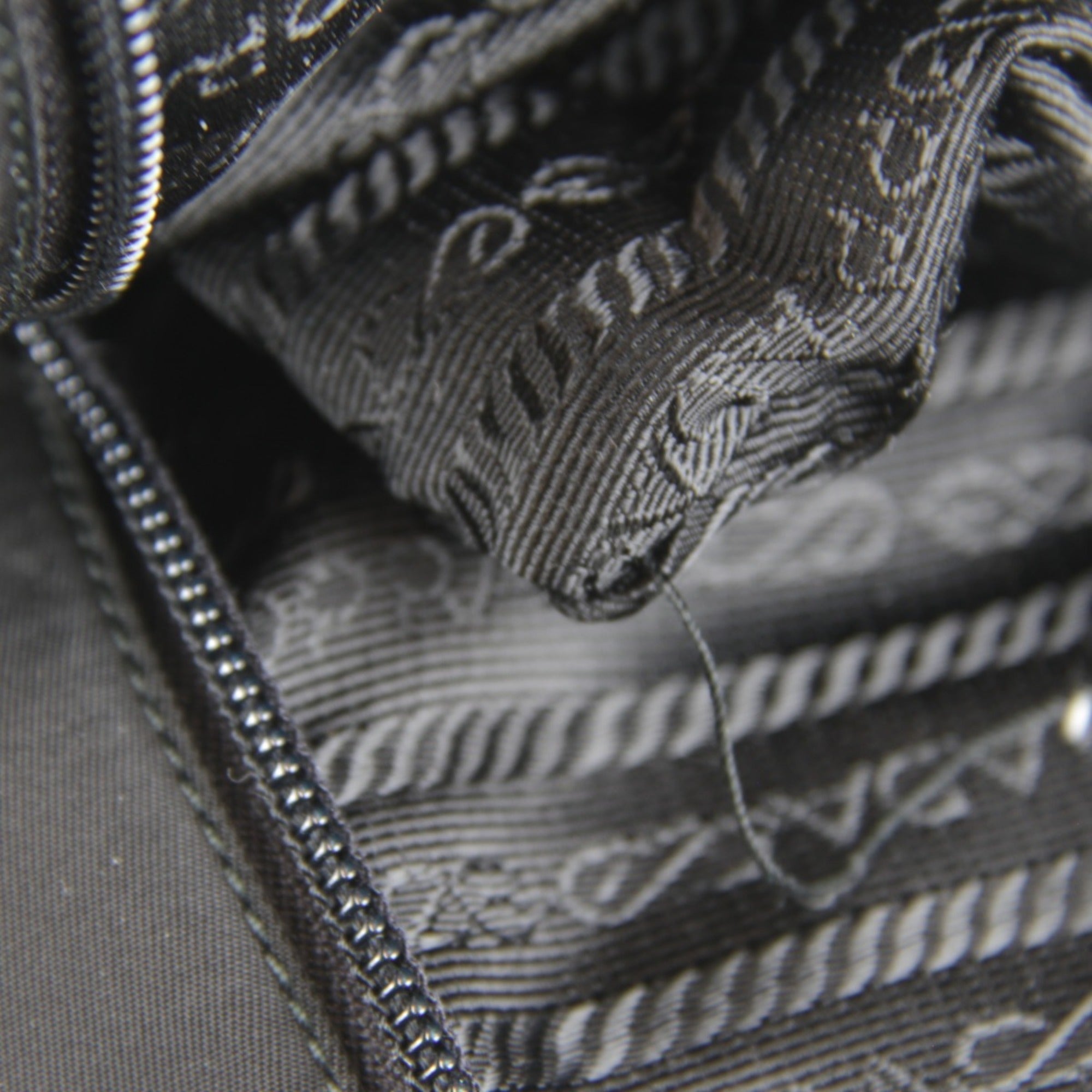 Prada Black Nylon Shoulder Bag (Pre-Owned)