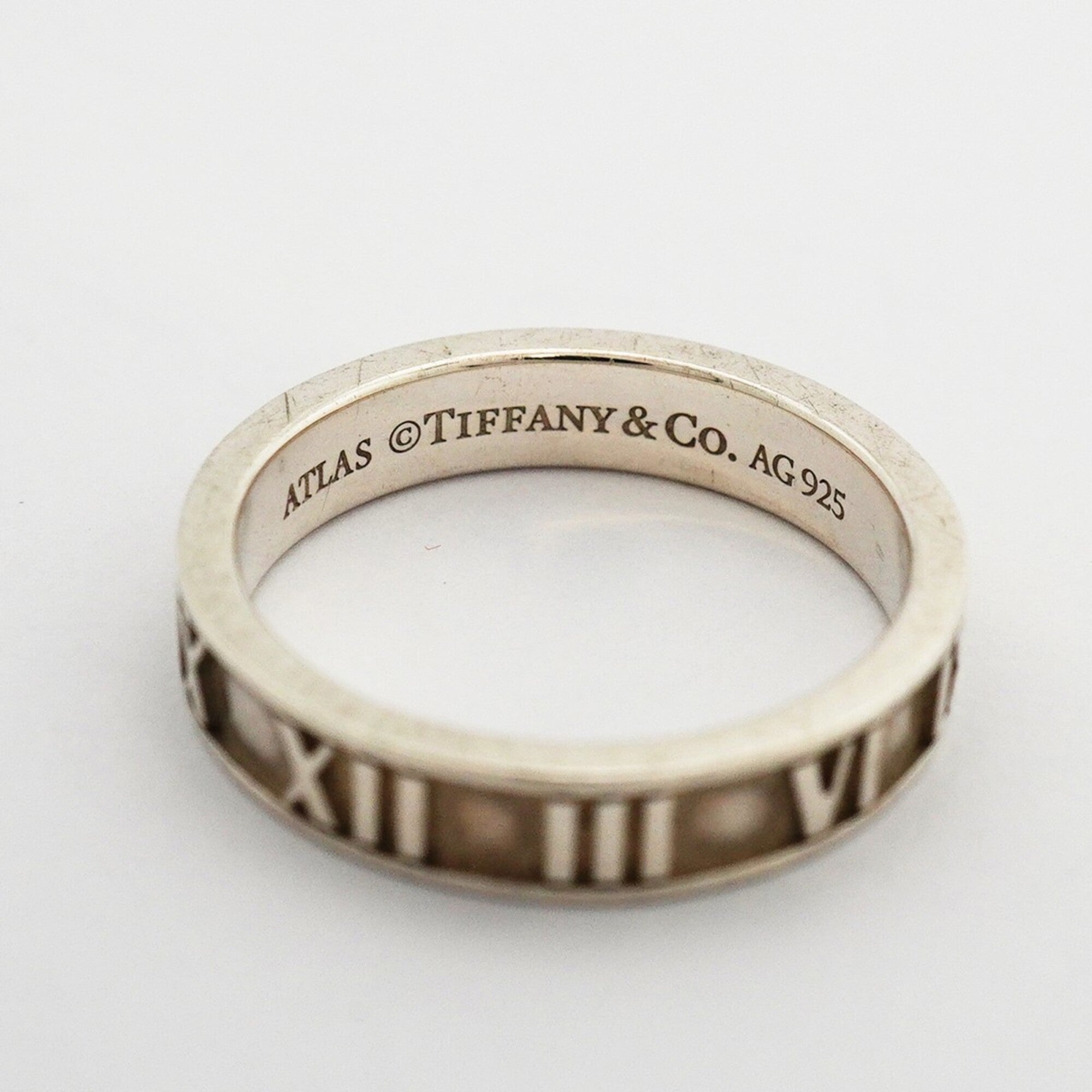 Tiffany Silver 925 Band Ring (Pre-Owned)