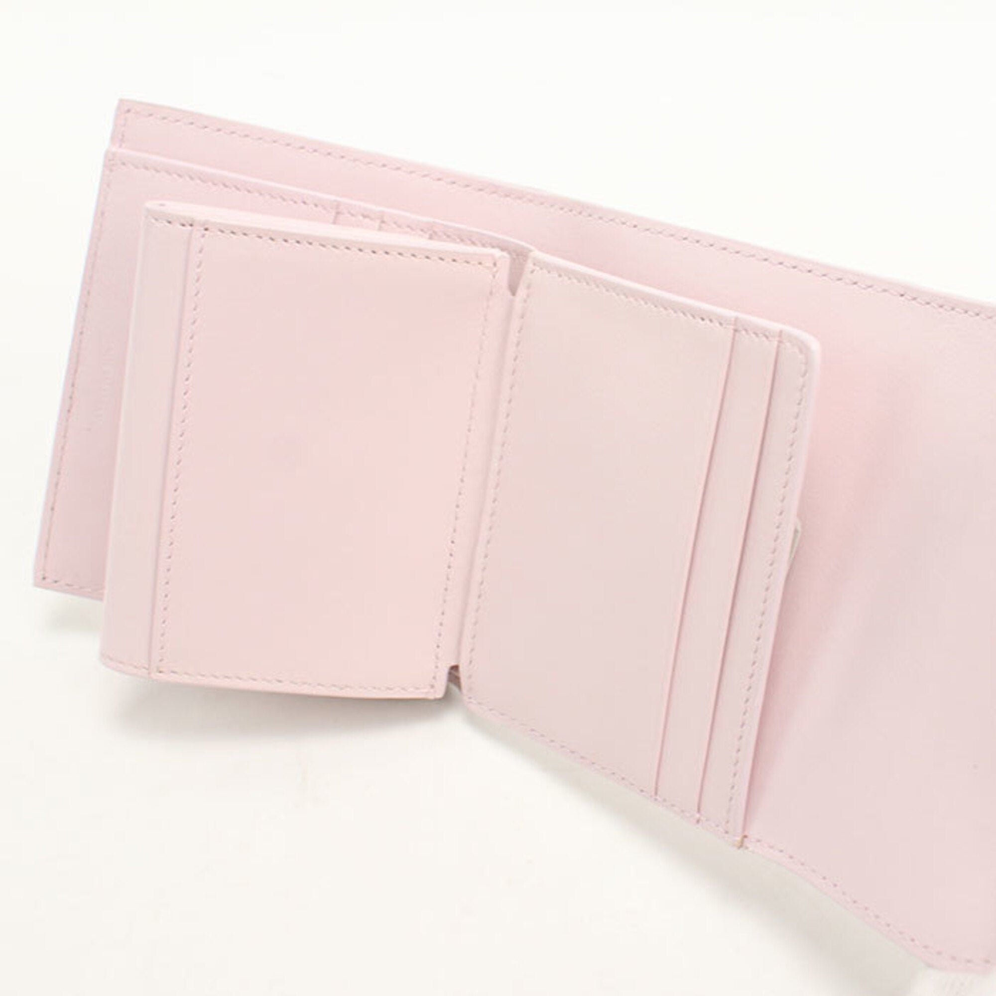 Celine Pink Leather Wallet (Tri-Fold) (Pre-Owned)