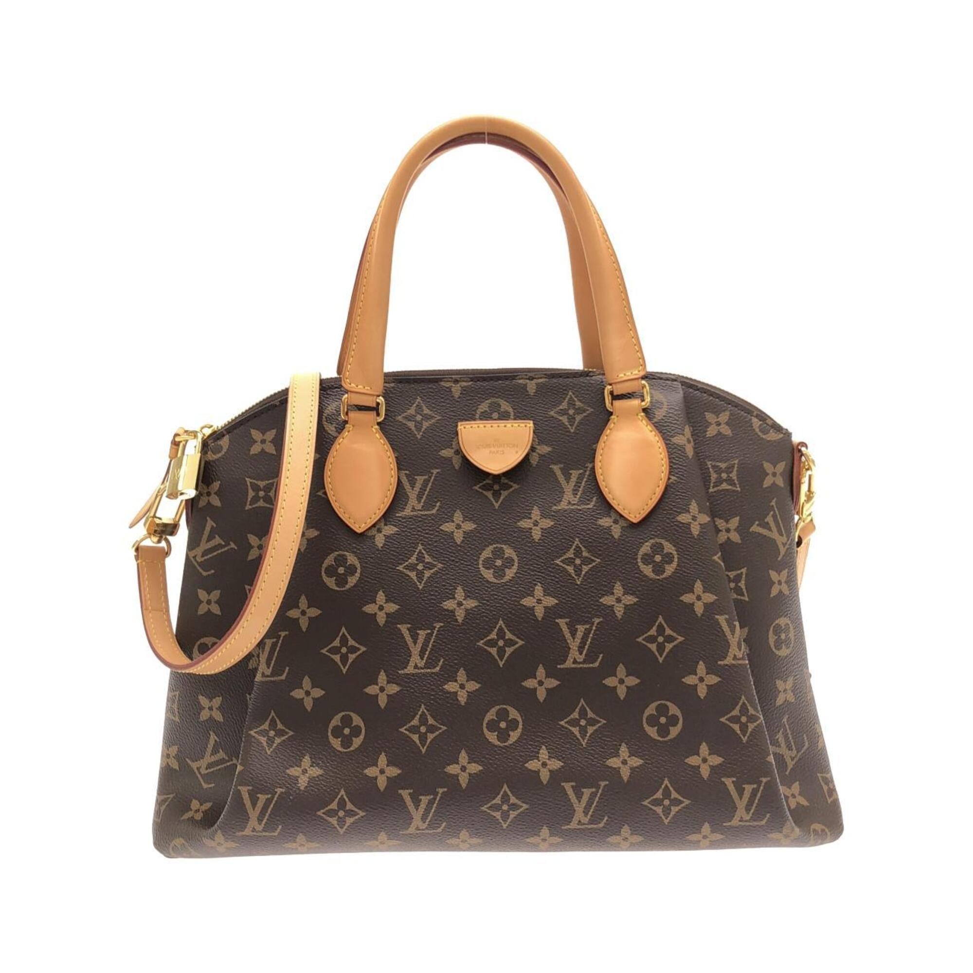 Louis Vuitton Marron Coated Canvas Handbag (Pre-Owned)