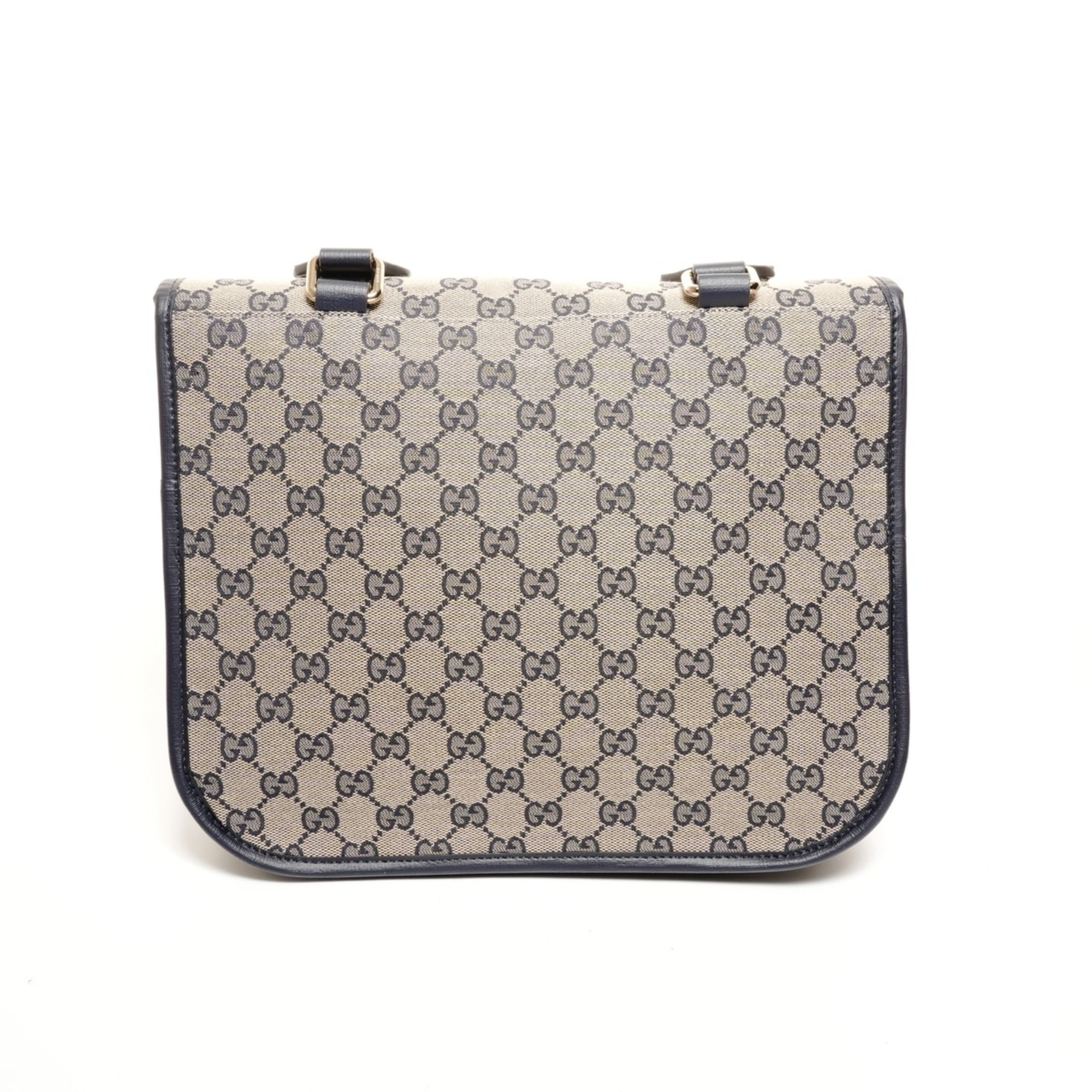 Gucci Beige Messenger Bag Shoulder Bag (Pre-Owned)