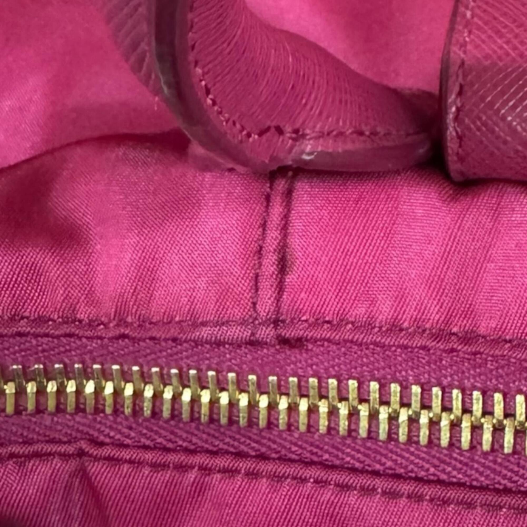 Prada Pink Nylon Shoulder Bag (Pre-Owned)