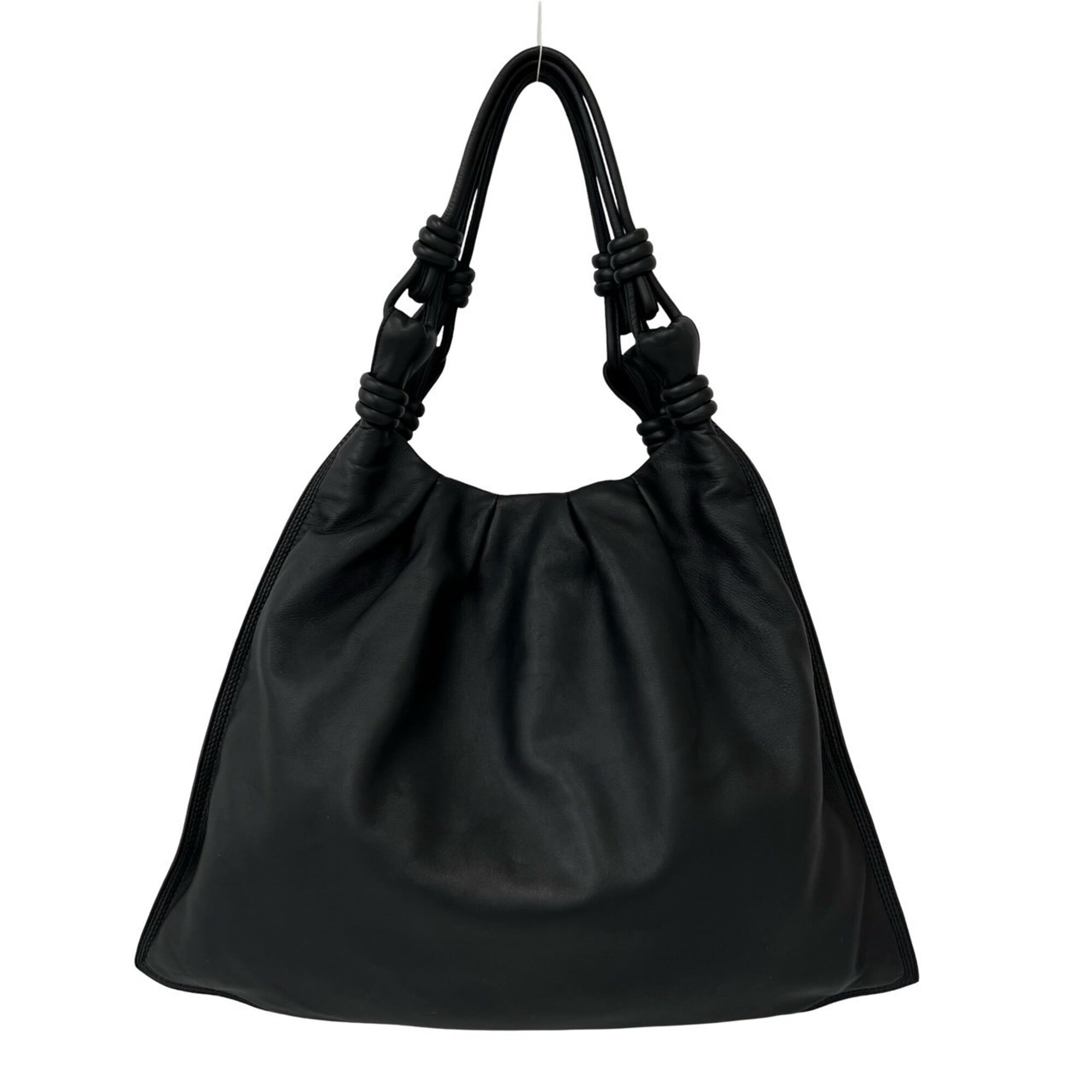 Loewe Black Leather Tote Bag (Pre-Owned)