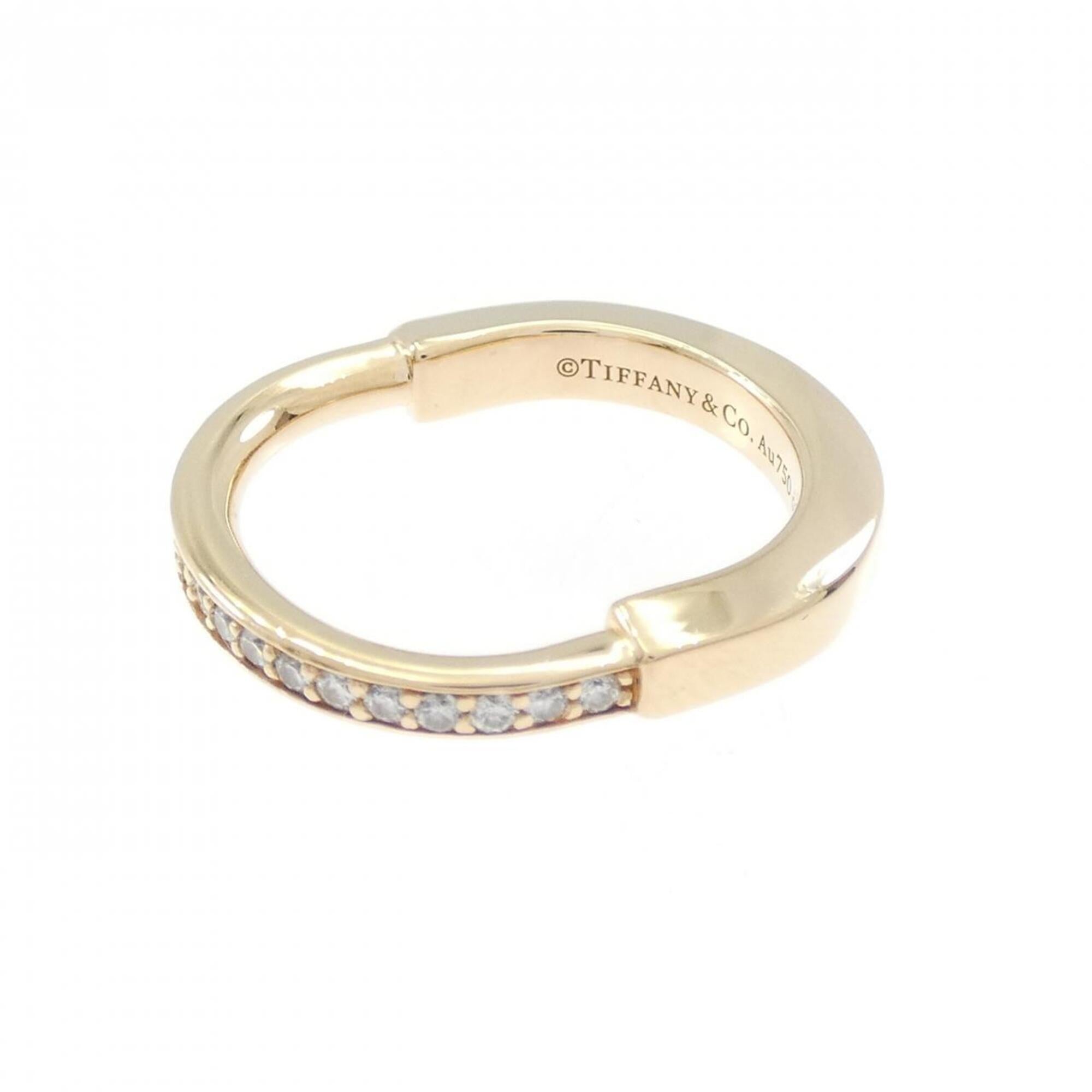 Tiffany Pink Gold Pink Gold (18K) Band Ring (Pre-Owned)