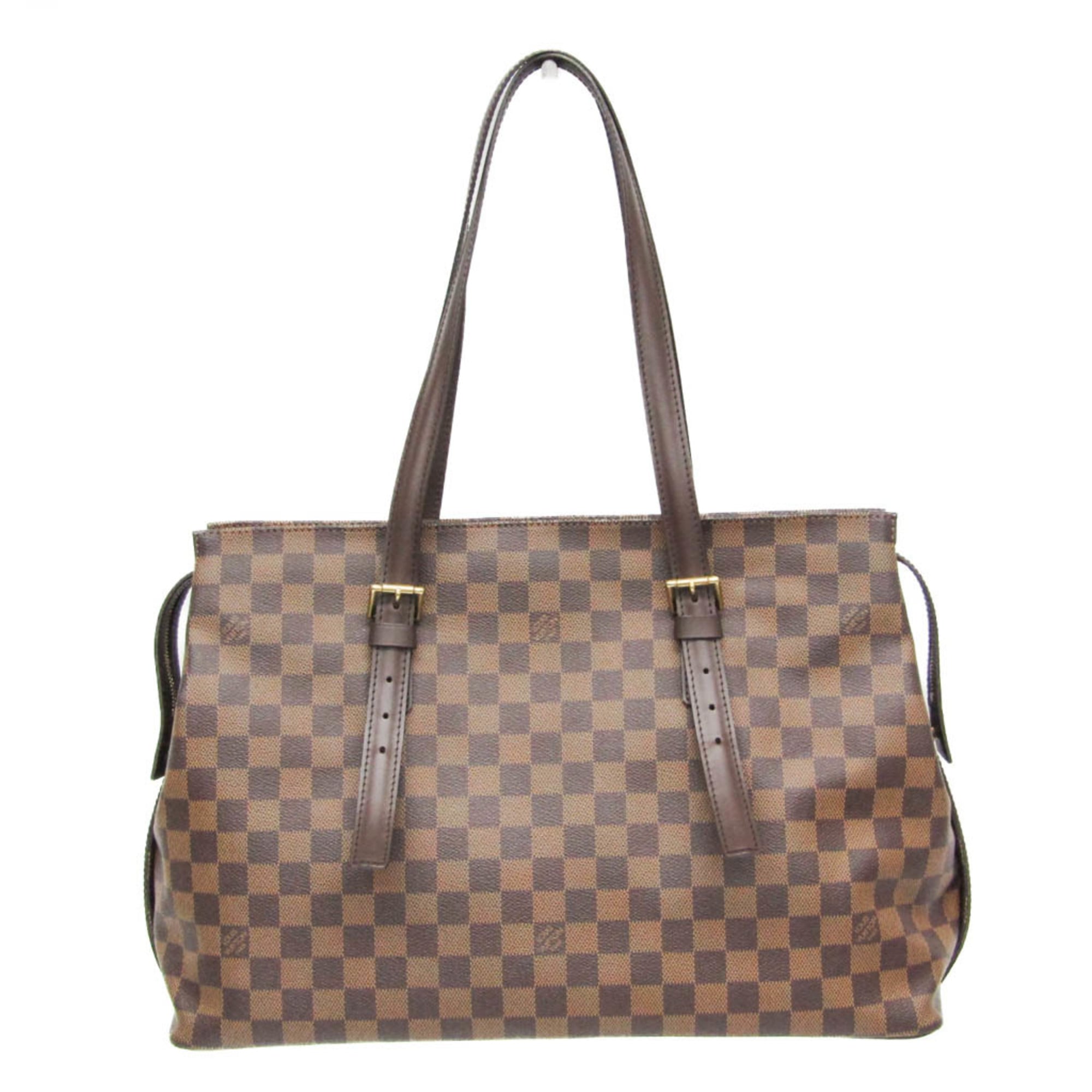 Louis Vuitton Damier Ebene Damier Canvas Shoulder Bag (Pre-Owned)