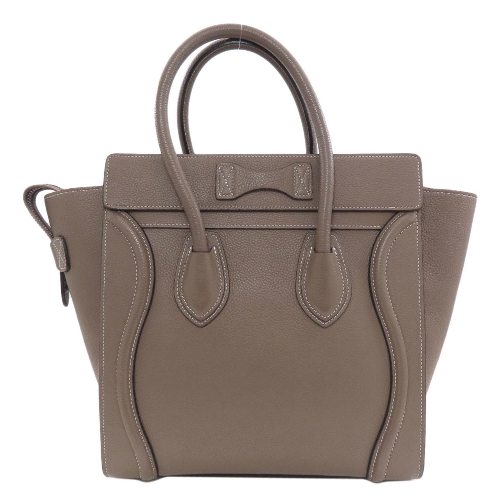 Celine Luggage Beige Leather Handbag (Pre-Owned)
