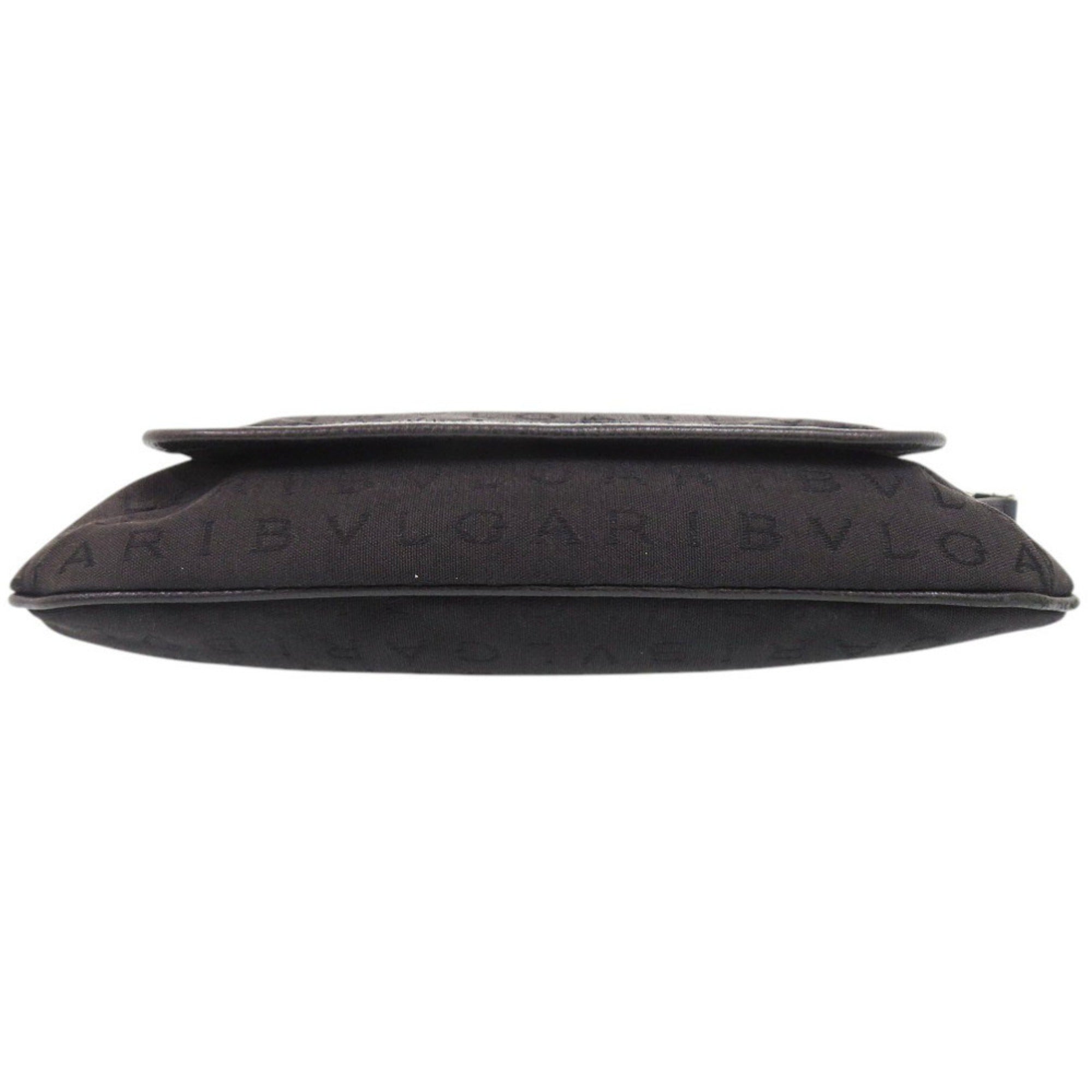 Bvlgari Black Canvas Sling Bag (Pre-Owned)