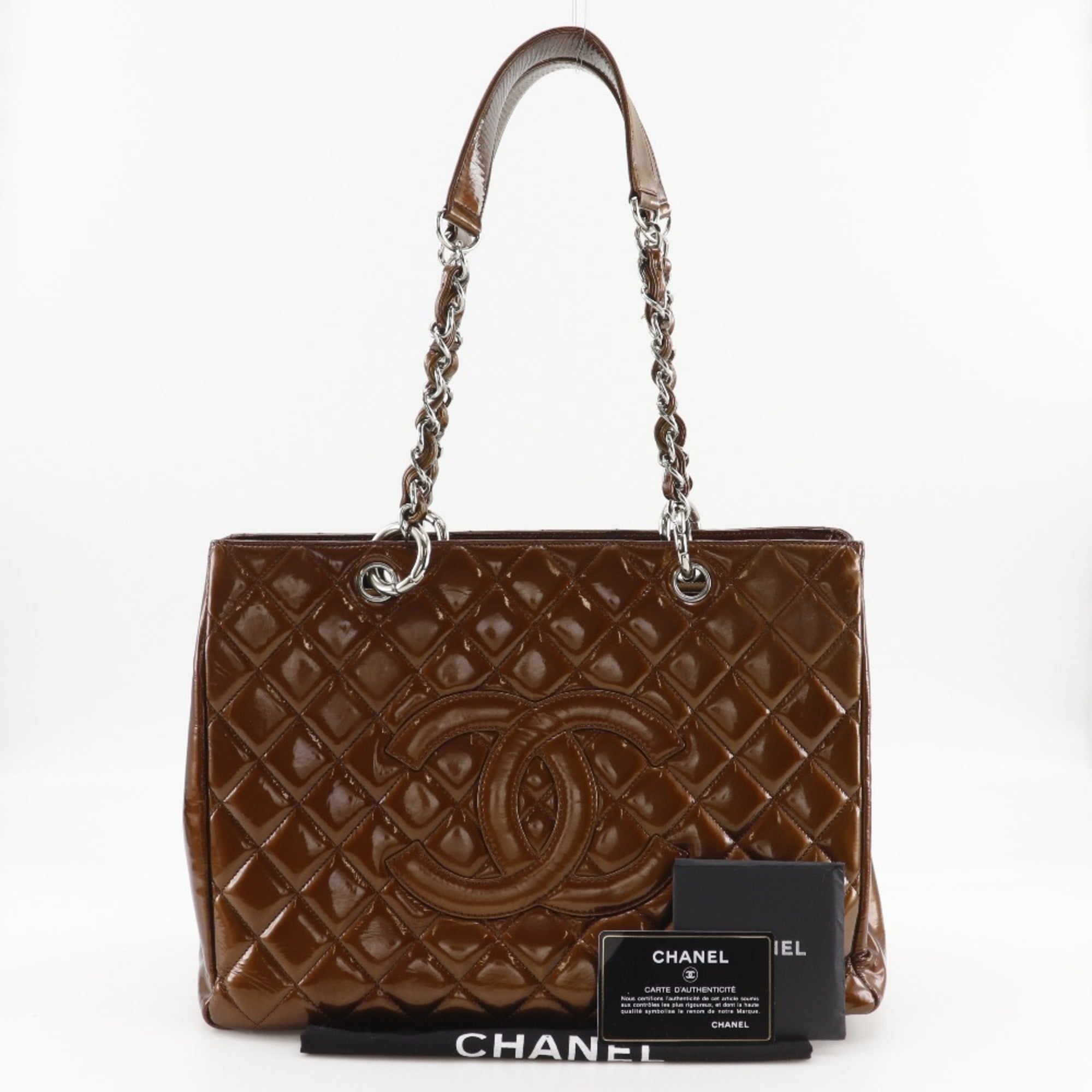Chanel Matelasse Bronze Tote Bag (Pre-Owned)