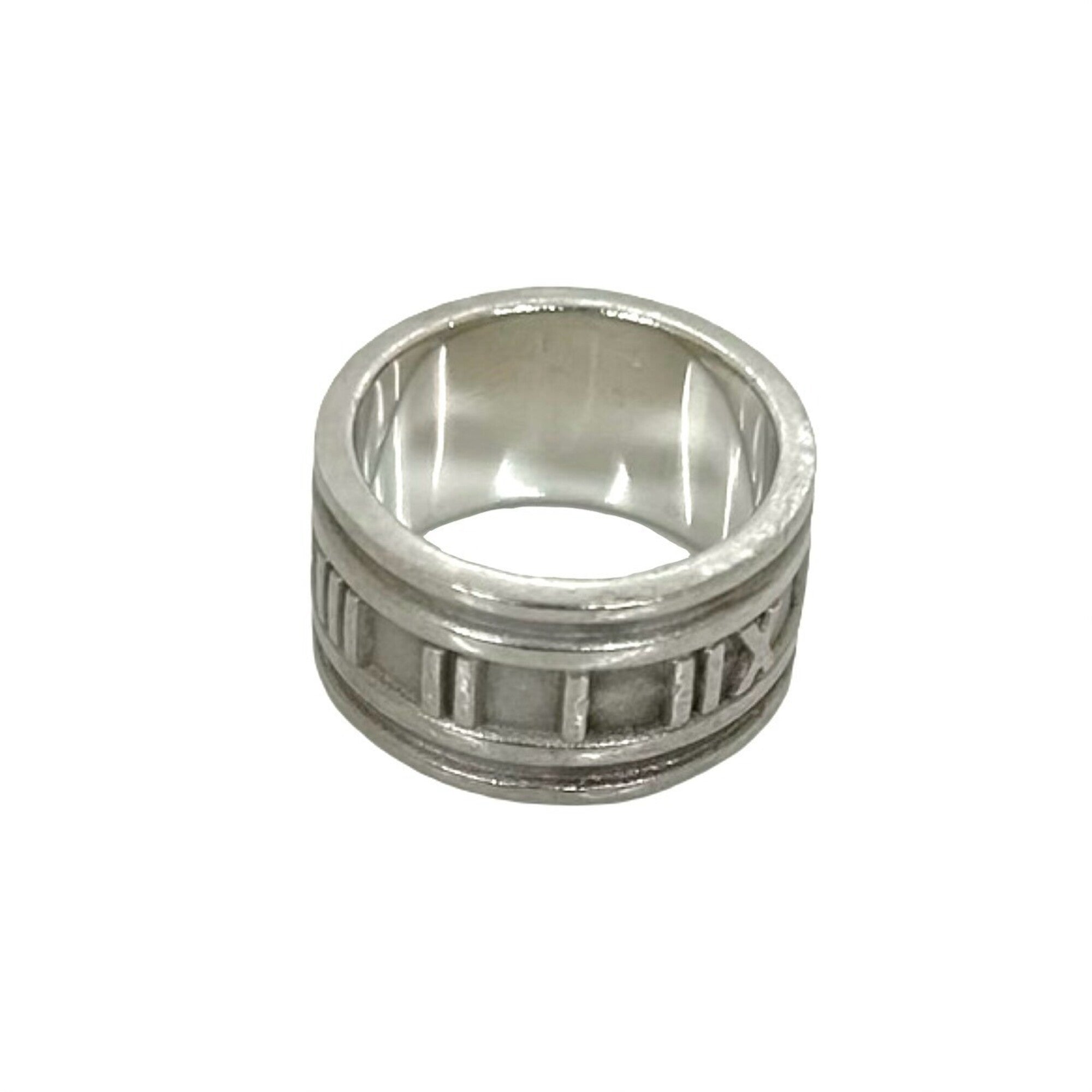 Tiffany Silver Silver 925 Band Ring (Pre-Owned)