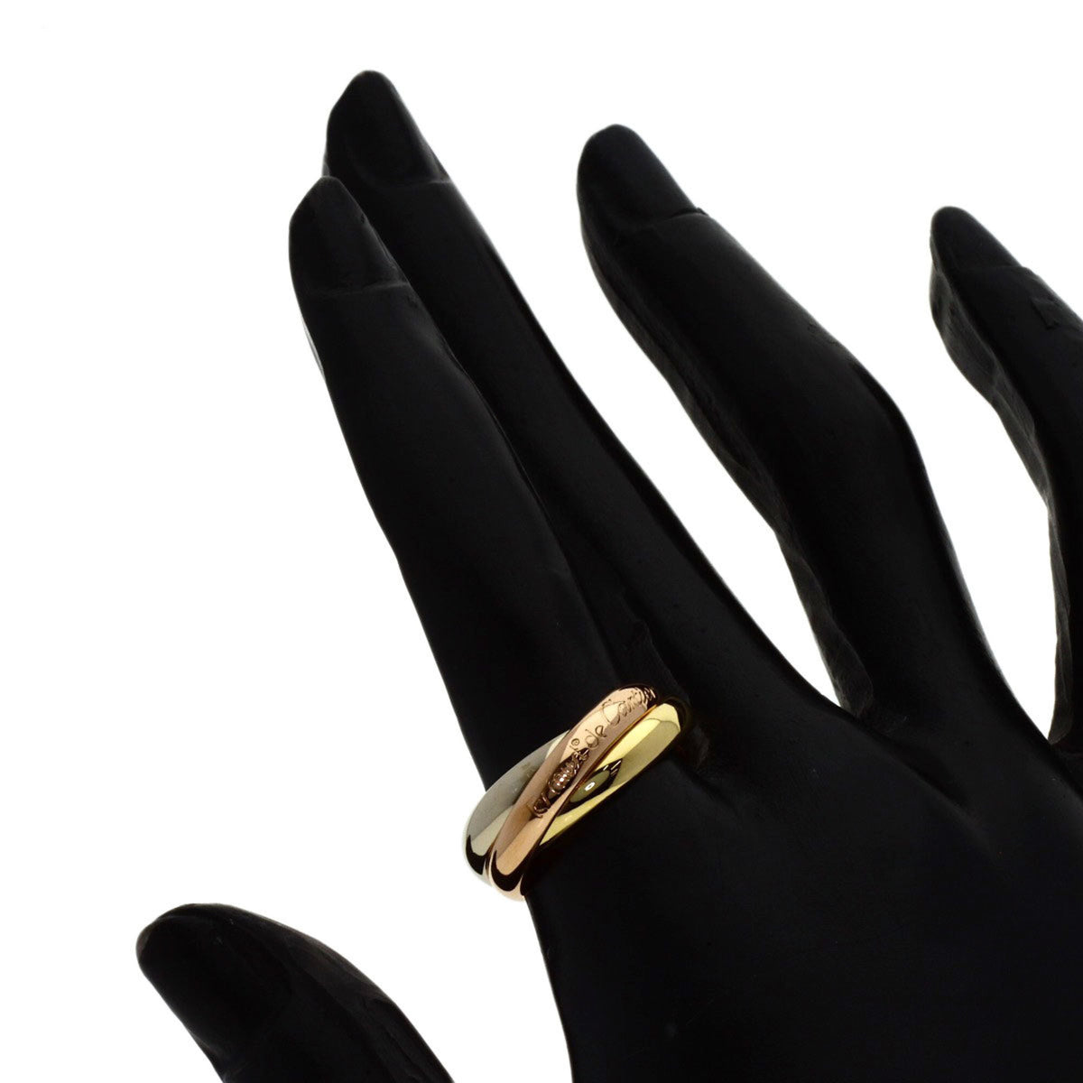 Cartier Yellow Gold (18K) Pink Gold (18K) White Gold (18K) Band Ring (Pre-Owned)