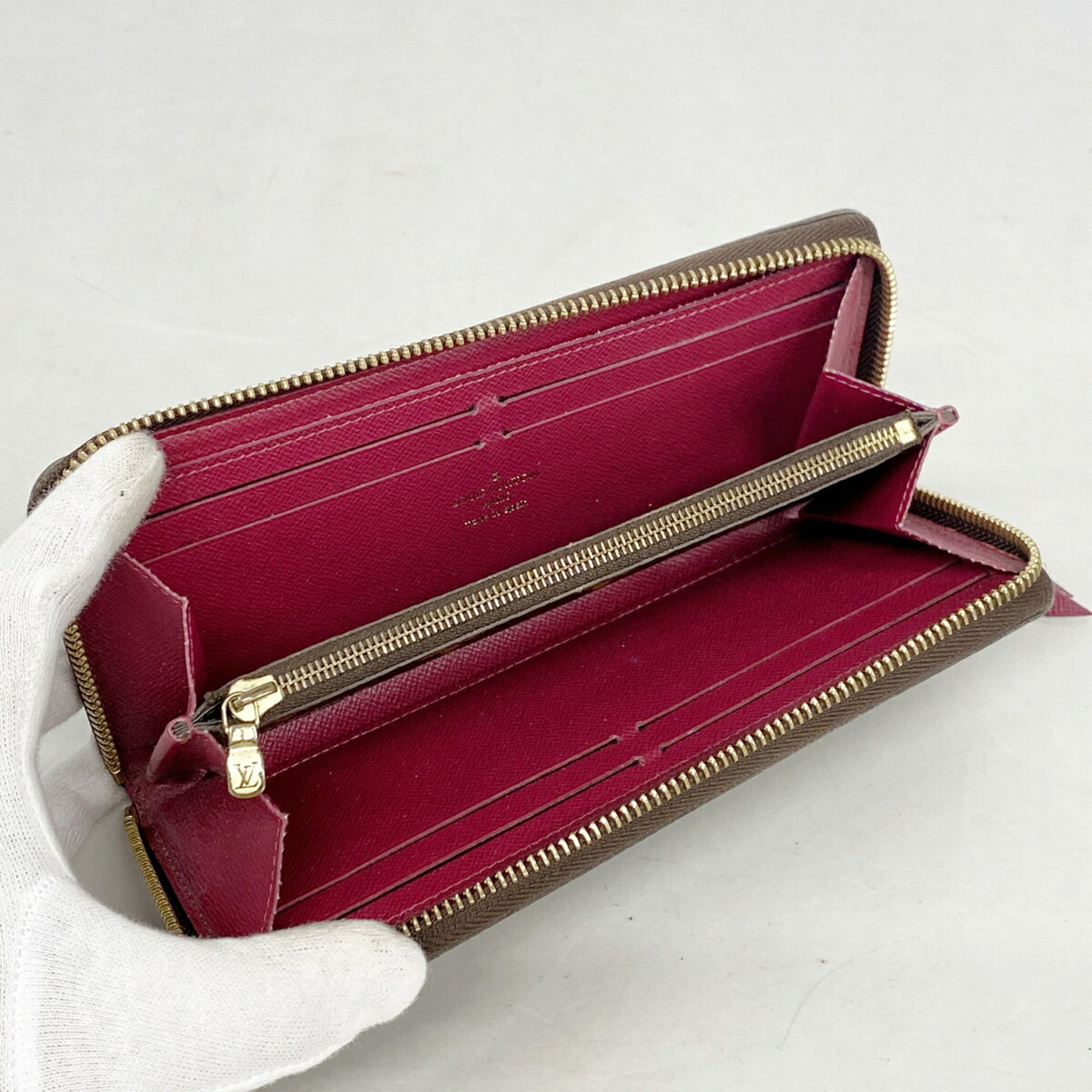 Louis Vuitton Fuchsia Long Wallet (Bi-Fold) (Pre-Owned)