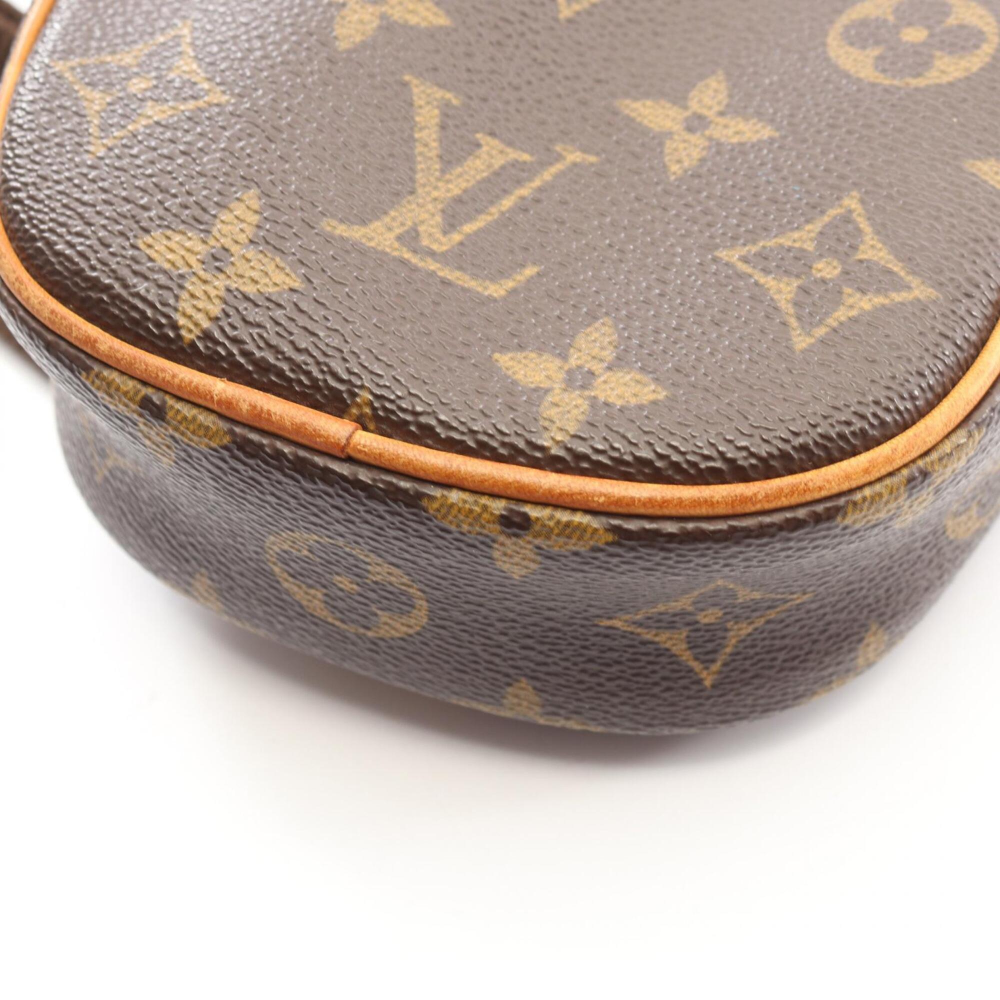 Louis Vuitton Brown Monogram Coated Canvas Leather Fanny Pack Sling Bag (Pre-Owned)