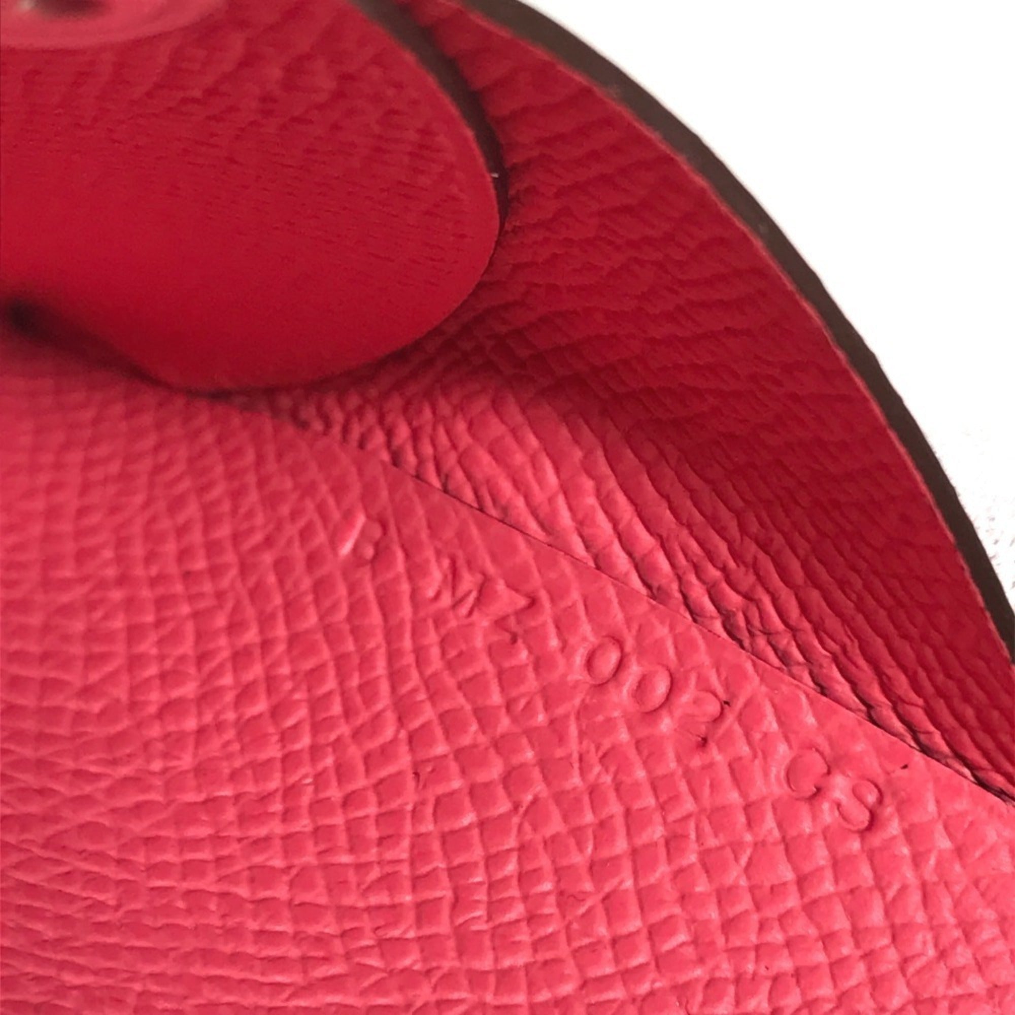 Hermes Pink Epsom Leather Coin Purse/Coin Case (Pre-Owned)