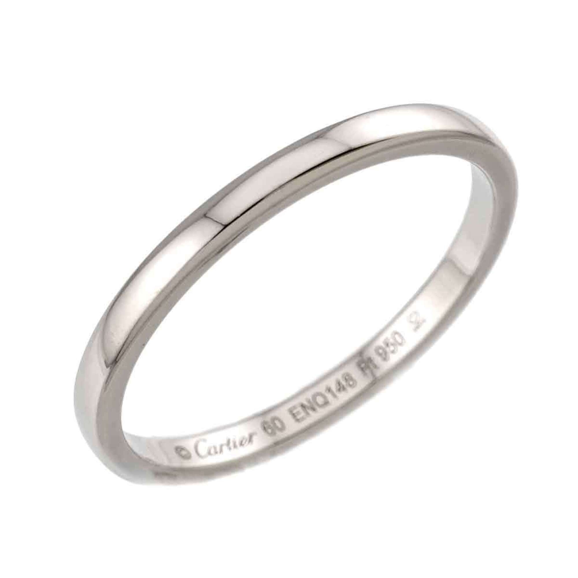 Cartier Platinum 950 Band Ring (Pre-Owned)