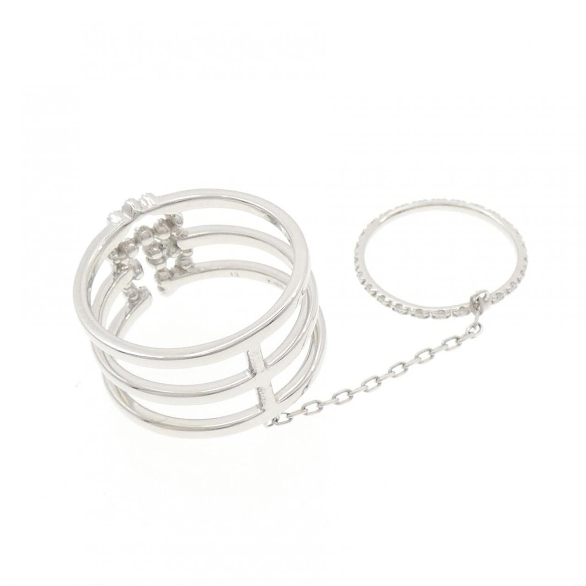 Gucci White Gold White Gold (18K) Band Ring (Pre-Owned)