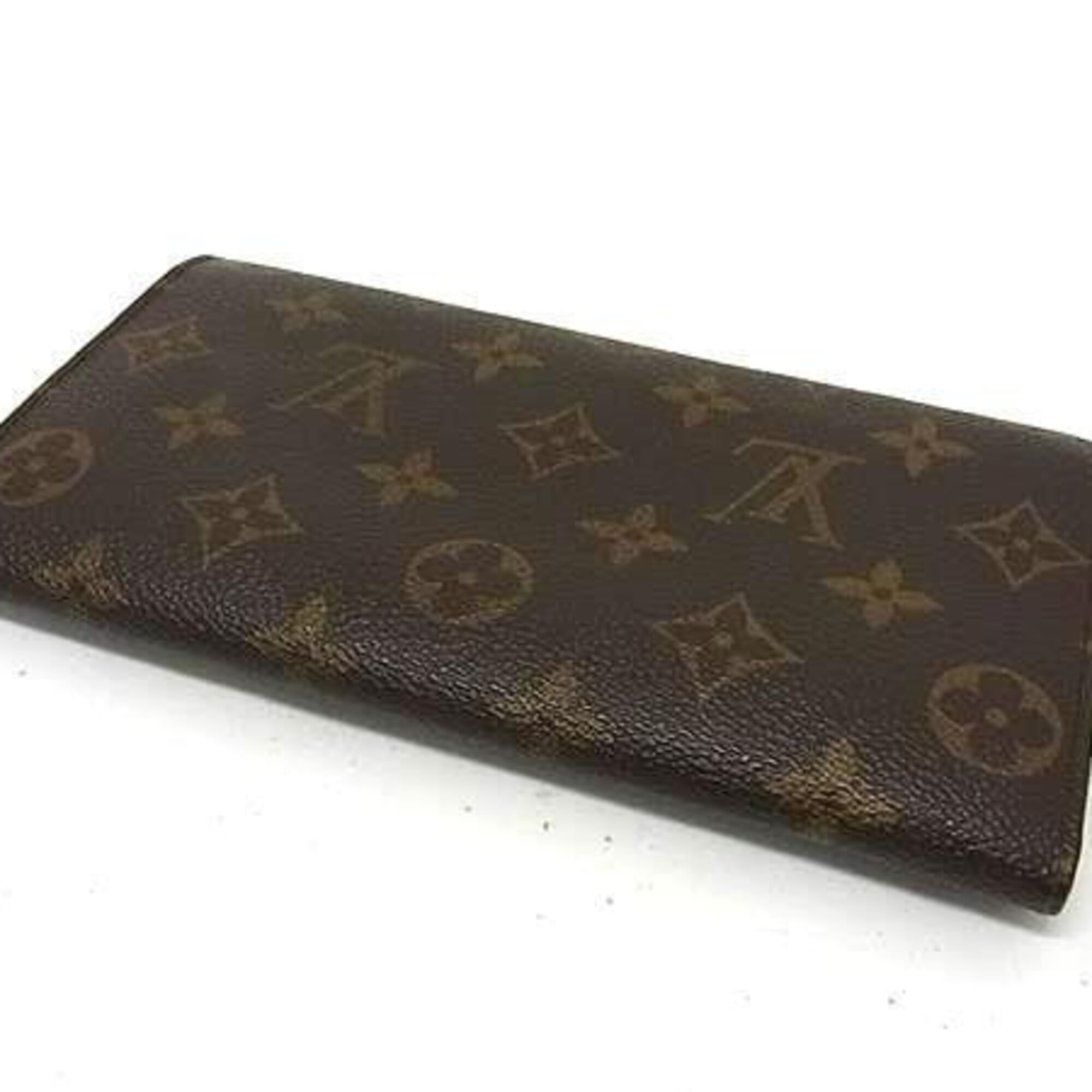 Louis Vuitton Brown Monogram Monogram Long Wallet (Bi-Fold) (Pre-Owned)