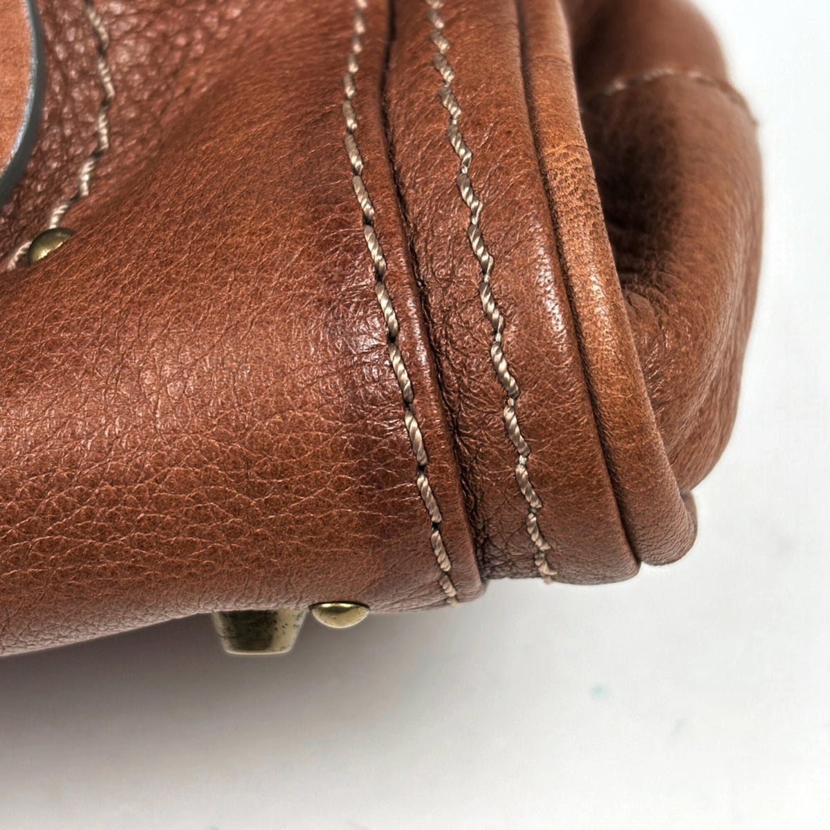 Chloé Paddington Brown Leather Handbag (Pre-Owned)