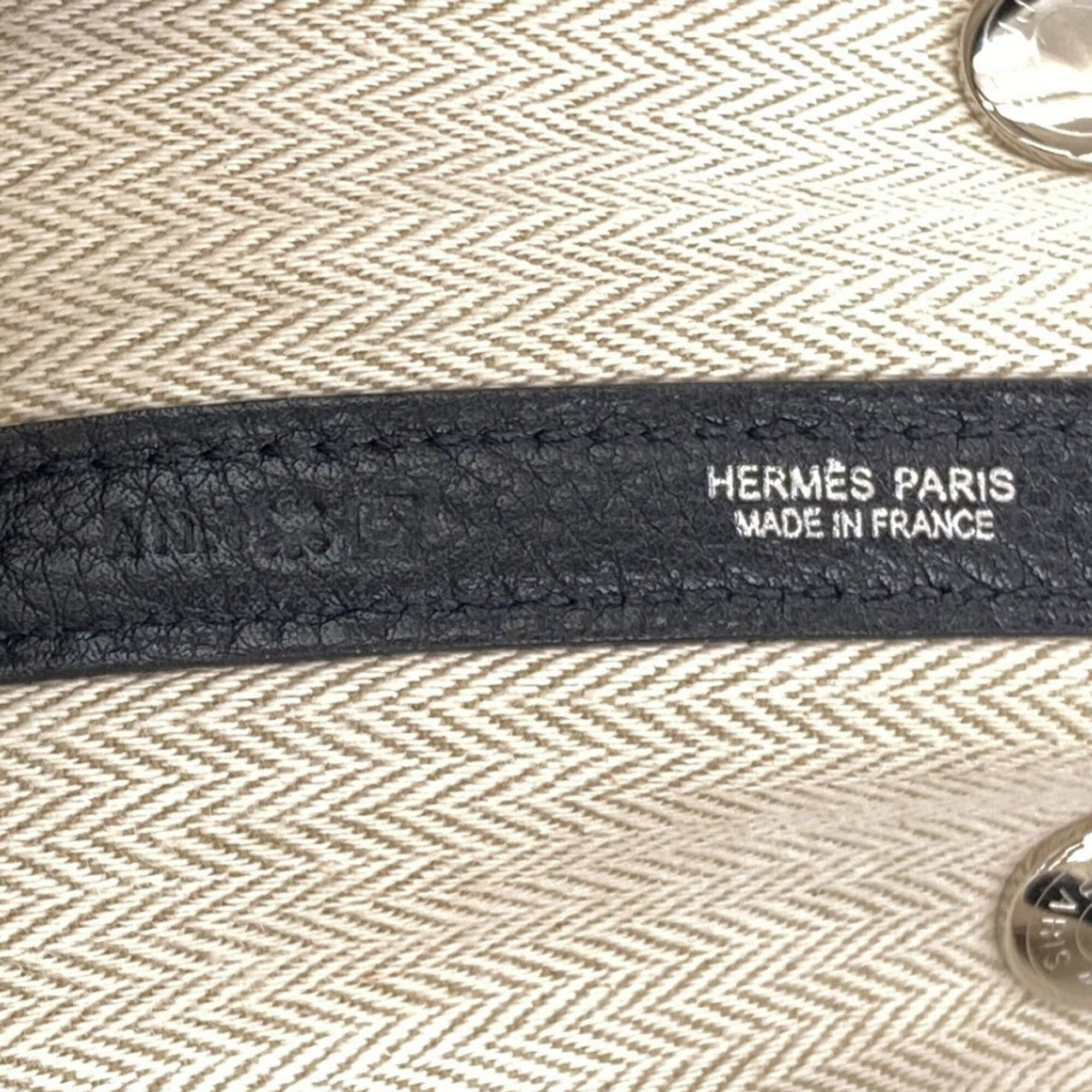 Hermes Black Negonda Leather Handbag (Pre-Owned)