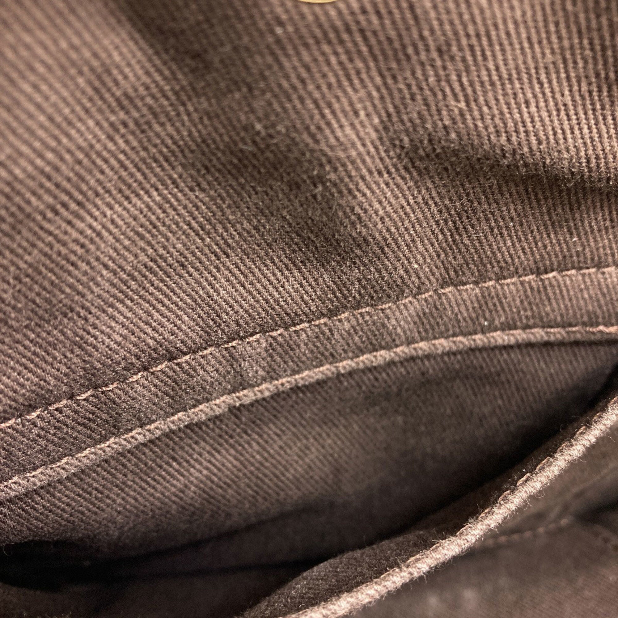 Celine Brown Canvas Handbag (Pre-Owned)