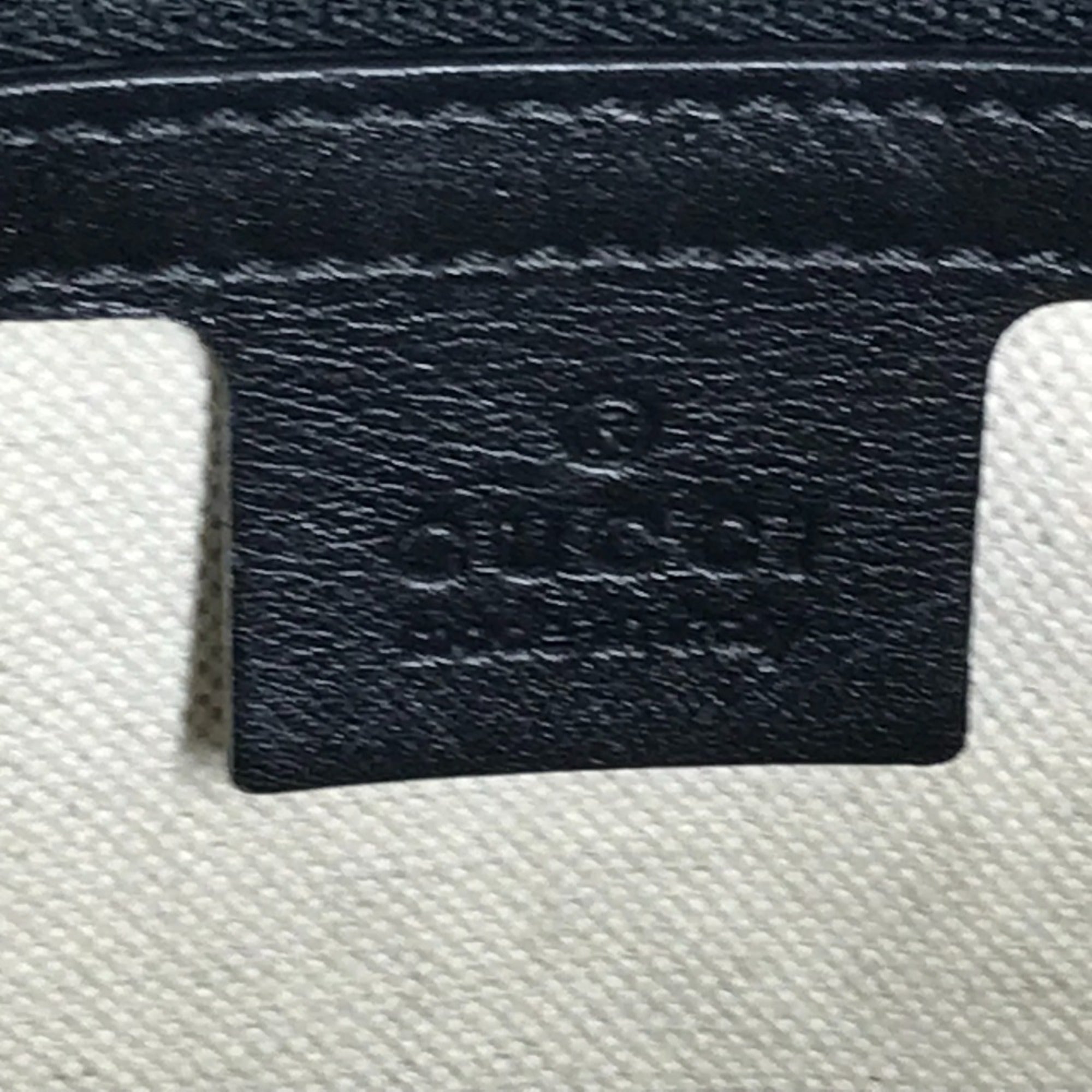 Gucci Black Leather Shoulder Bag Tote Bag (Pre-Owned)