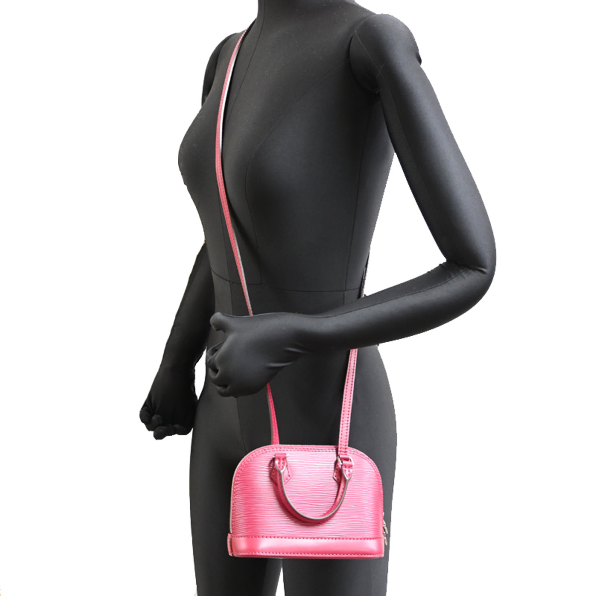 Louis Vuitton Fuchsia Epi Leather Shoulder Bag (Pre-Owned)