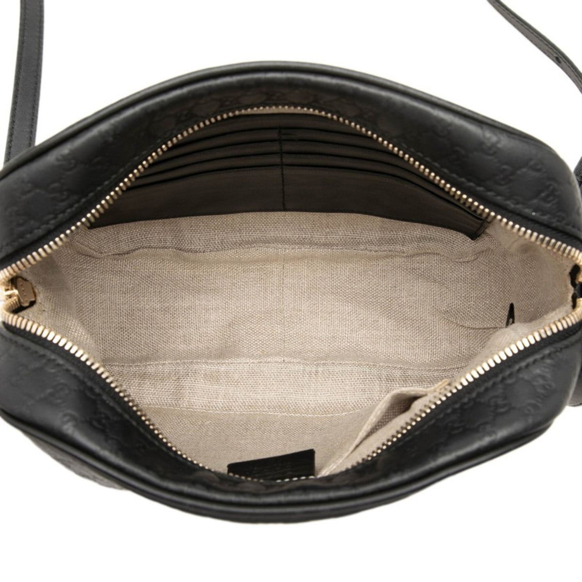 Gucci Black Leather Shoulder Bag (Pre-Owned)
