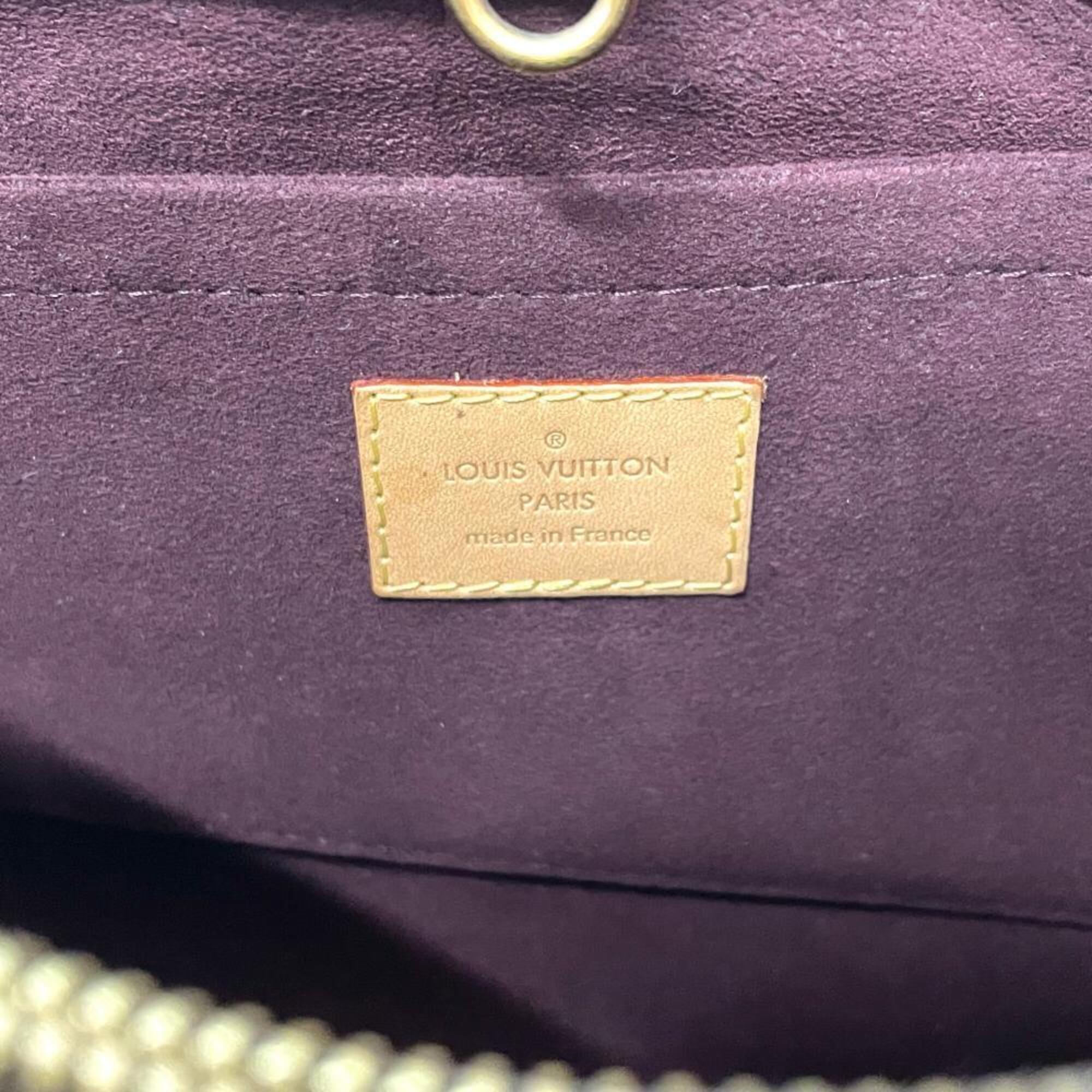 Louis Vuitton Brown Monogram Canvas Handbag (Pre-Owned)
