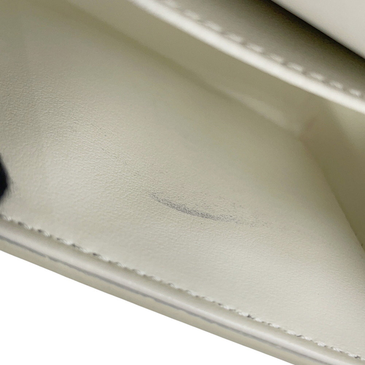 Celine White Leather Shoulder Bag (Pre-Owned)