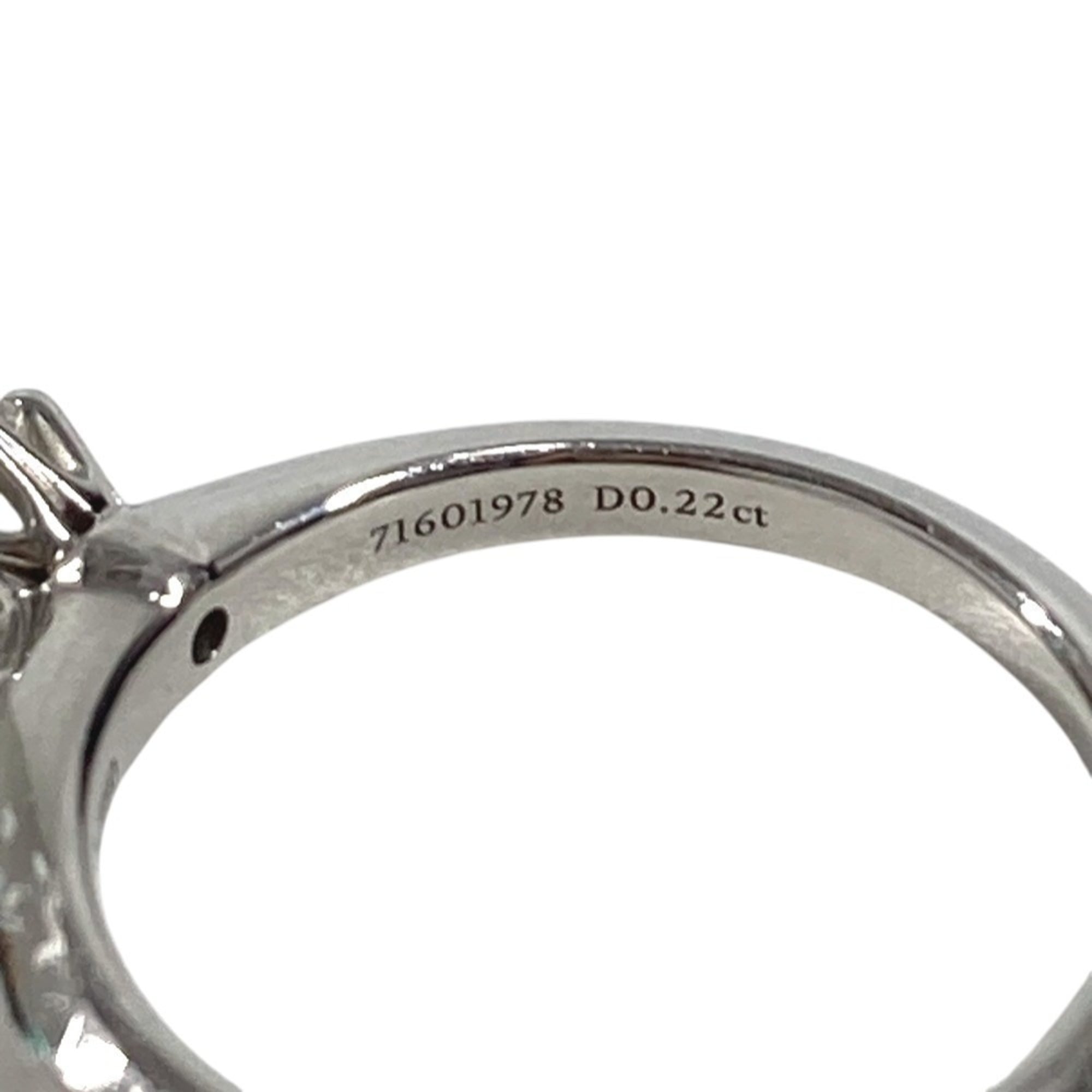 Tiffany Silver Platinum 950 Band Ring (Pre-Owned)