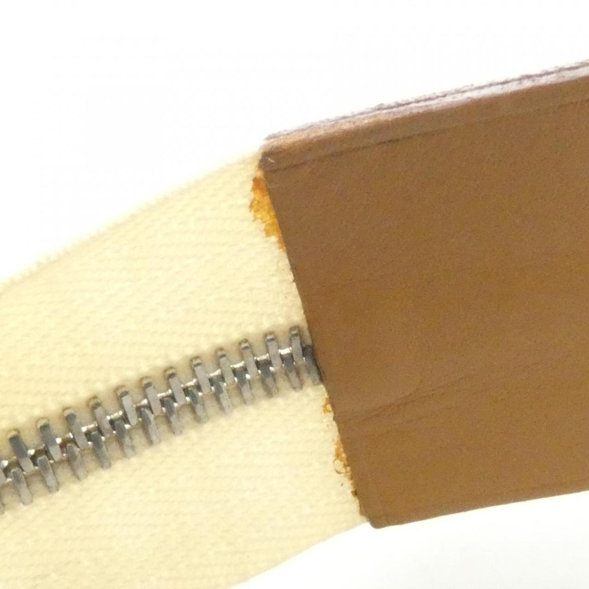 Hermes Black Canvas Pouch (Pre-Owned)