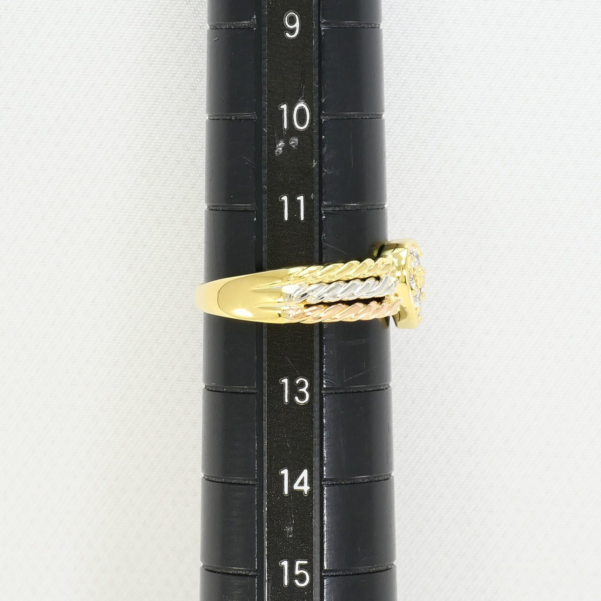 Unbranded Pink Gold Platinum Yellow Gold Yellow Gold (18K) Pink Gold (18K) Platinum 900 Band Ring (Pre-Owned)