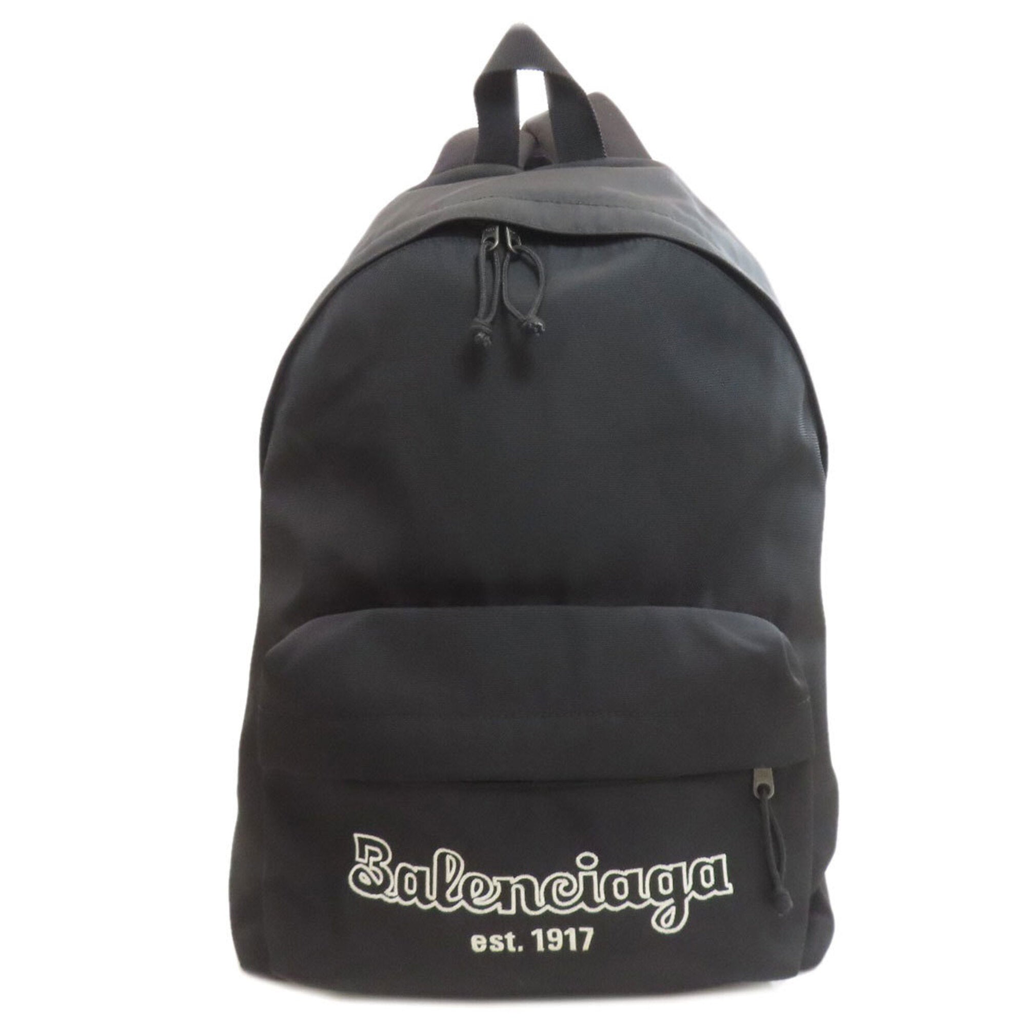 Balenciaga Black Canvas Backpack (Pre-Owned)