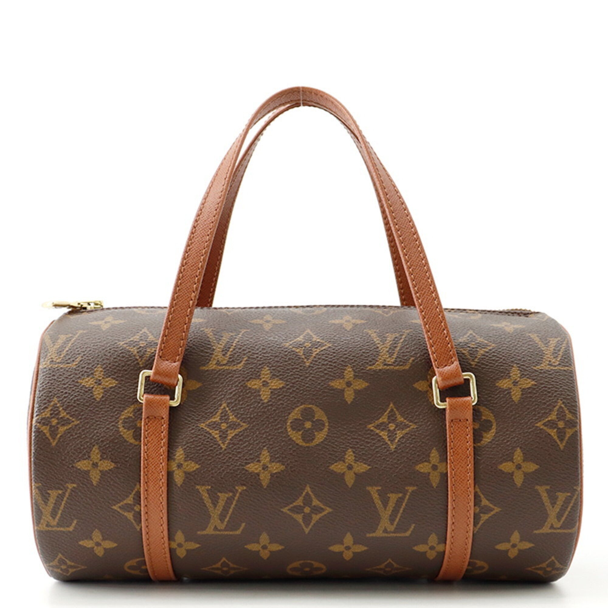 Louis Vuitton Brown Monogram Boston Bag Handbag (Pre-Owned)