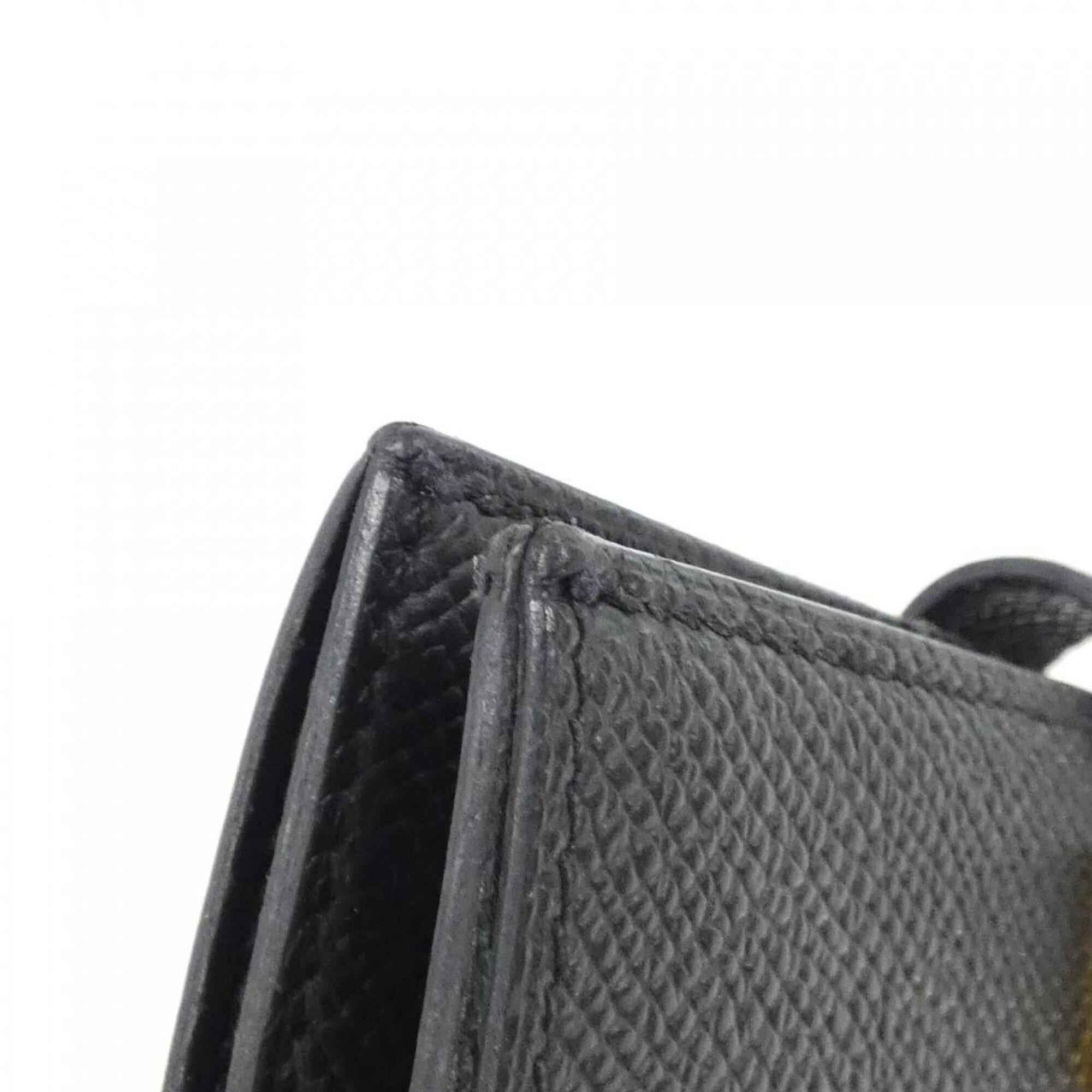 Hermes Black Epsom Leather Wallet (Bi-Fold) (Pre-Owned)