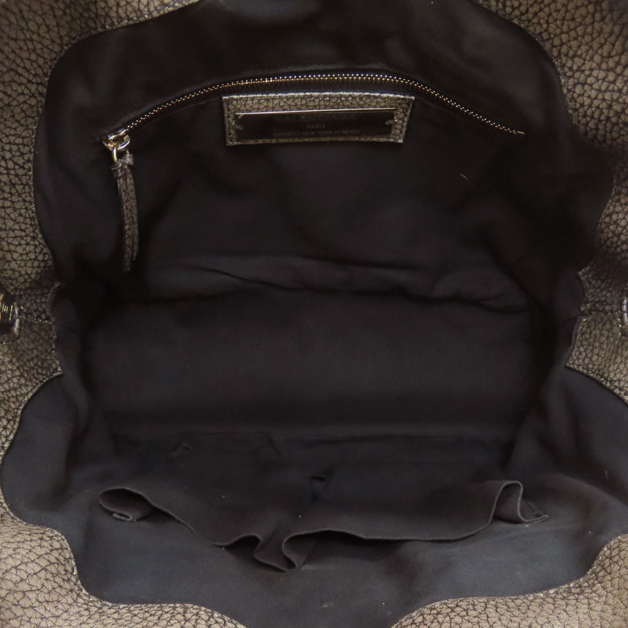 Balenciaga Gray Leather Handbag (Pre-Owned)