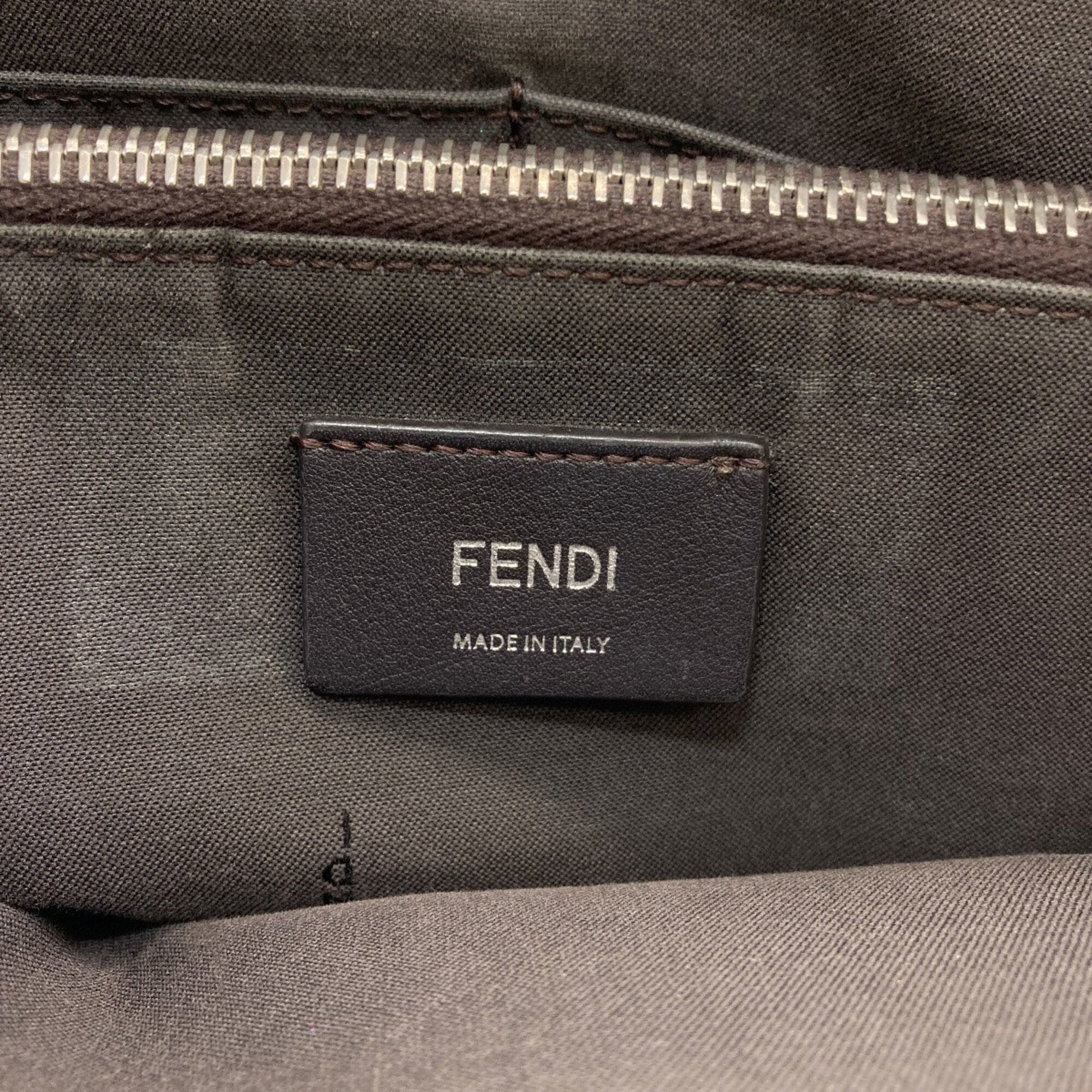 Fendi Brown Leather Handbag (Pre-Owned)