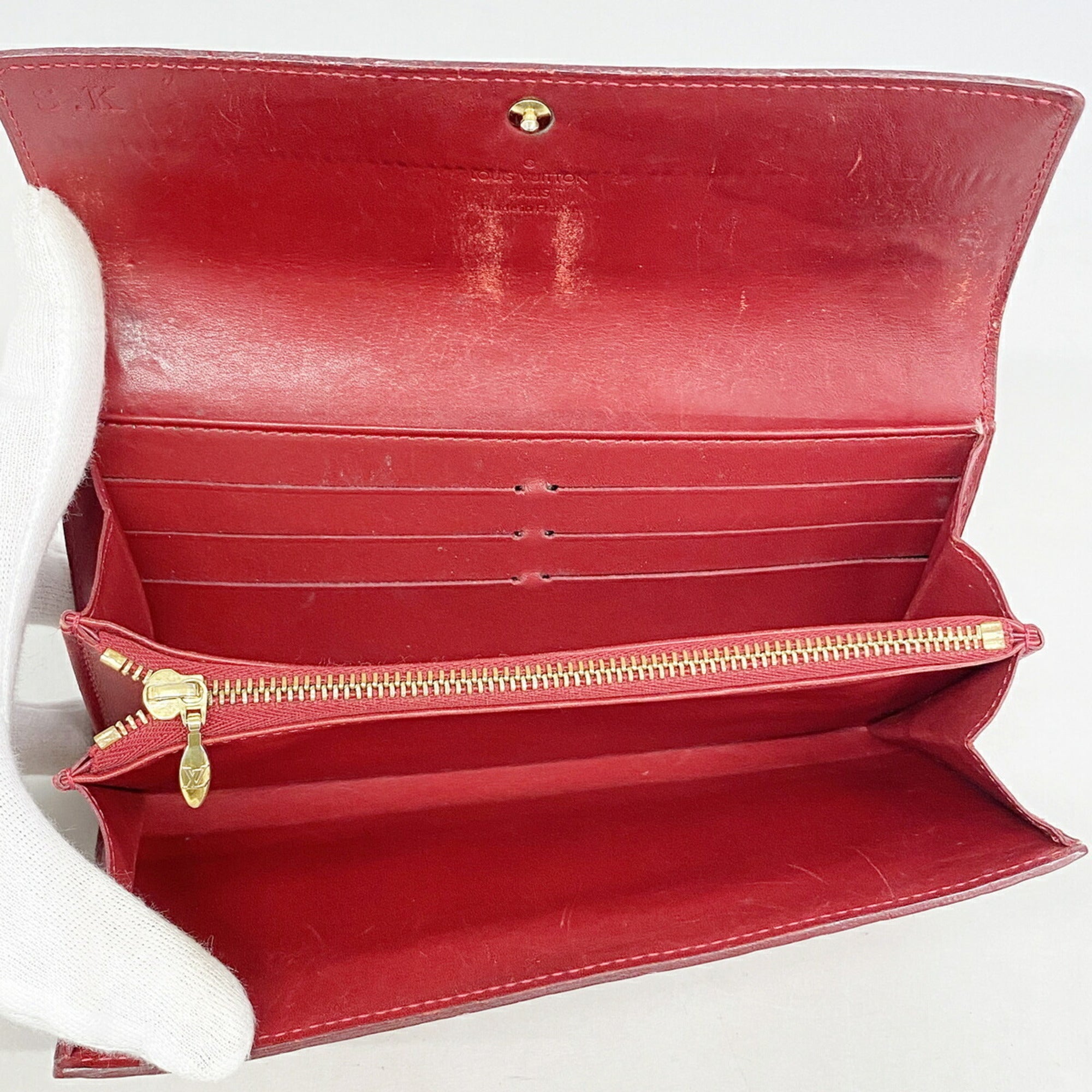 Louis Vuitton Pomme D'amour Long Wallet (Bi-Fold) (Pre-Owned)