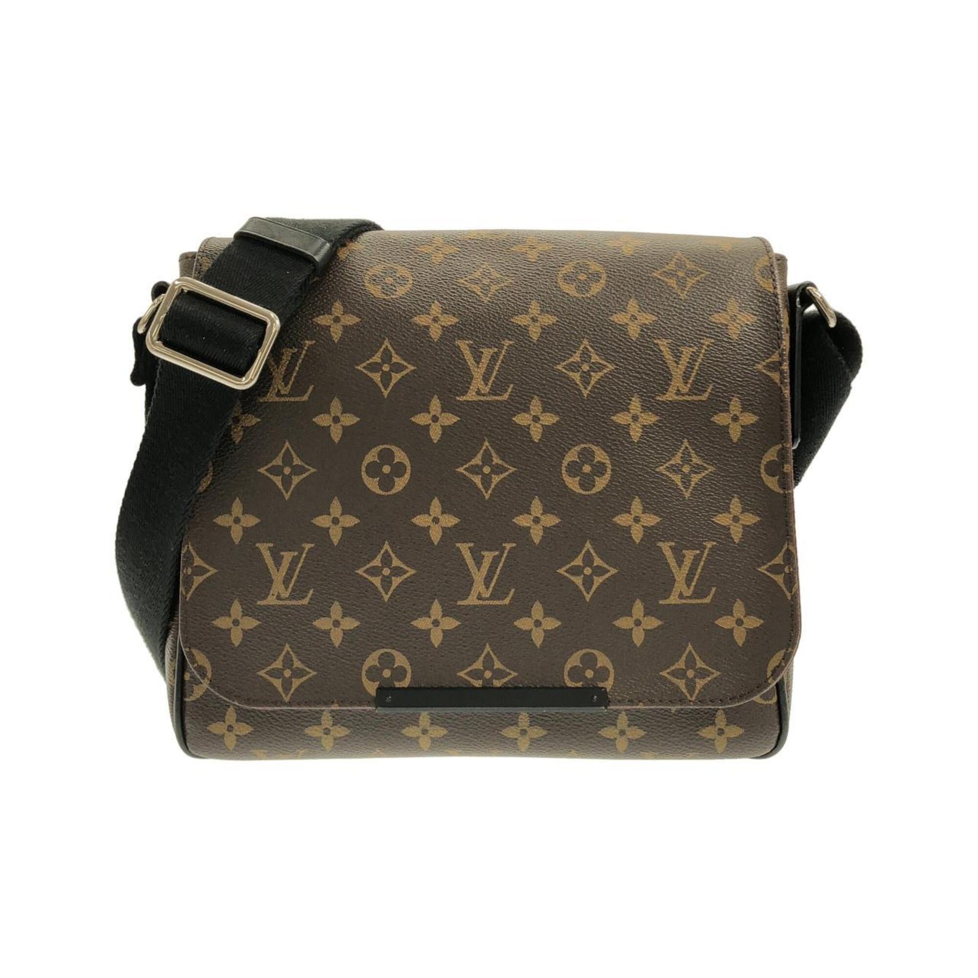 Louis Vuitton Brown Coated Canvas Shoulder Bag (Pre-Owned)