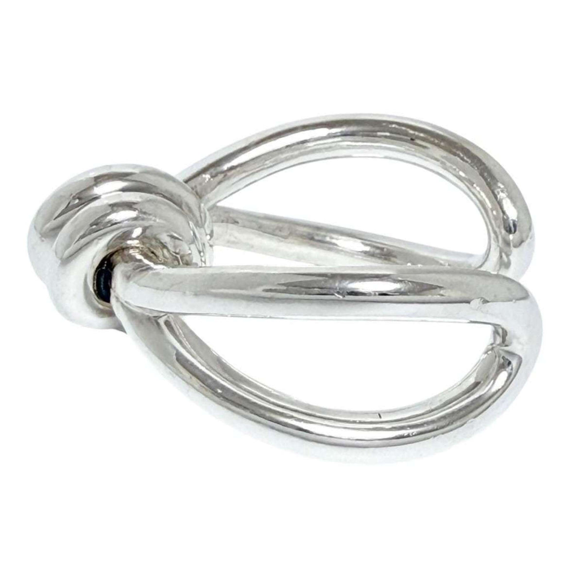 Bottega Veneta Silver Silver 925 Band Ring (Pre-Owned)