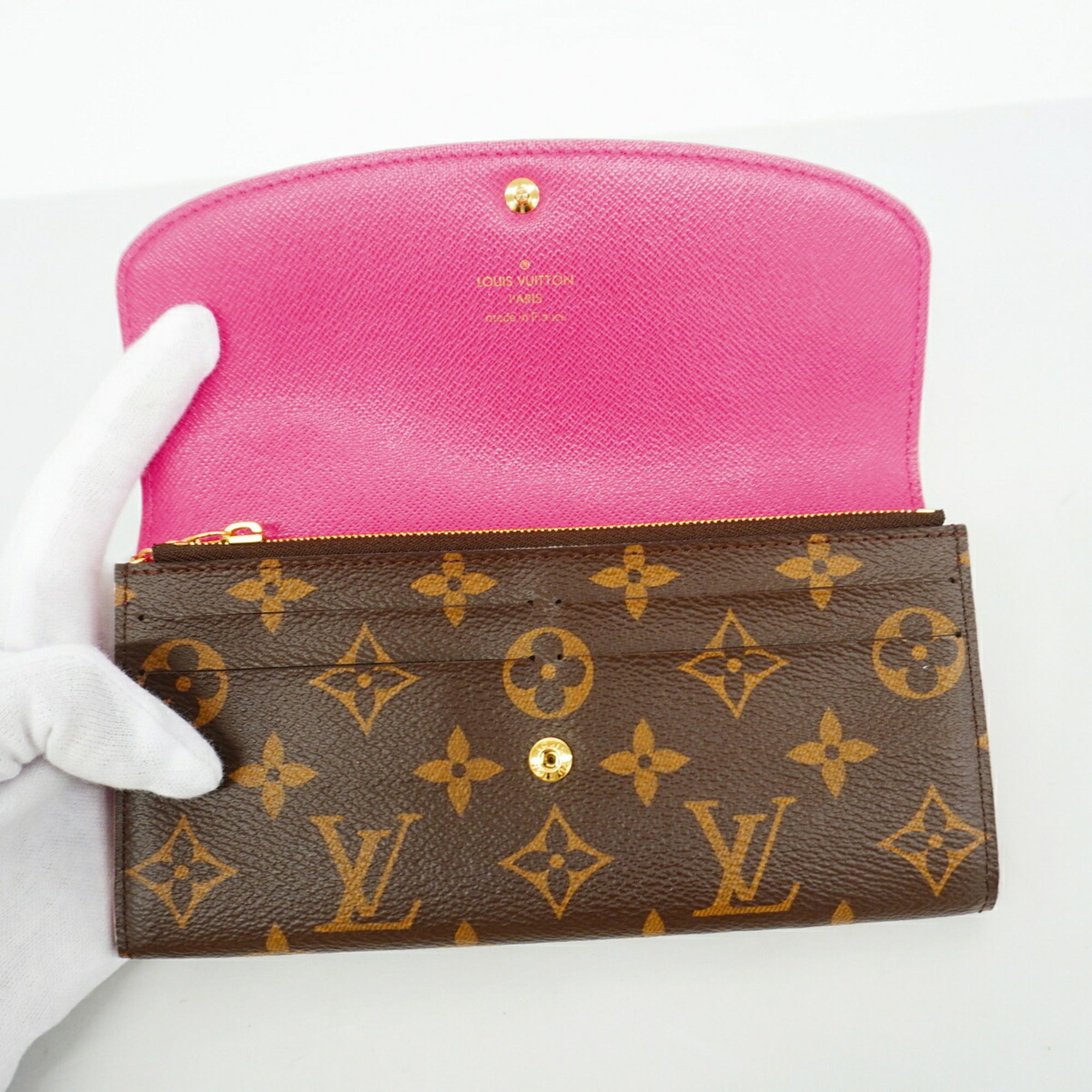 Louis Vuitton Hot Pink Long Wallet (Bi-Fold) (Pre-Owned)